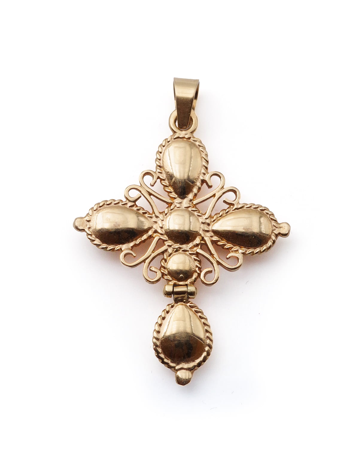 Croix badine grenat de perpignan