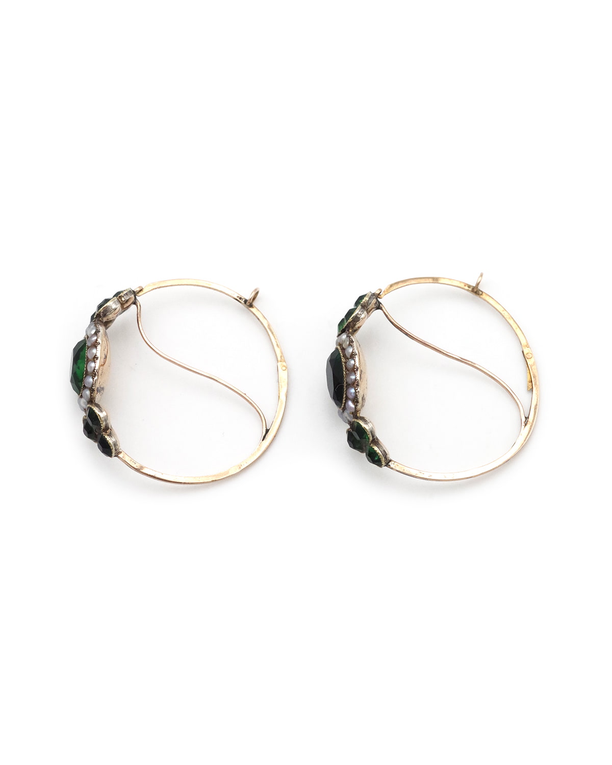 Georgian poissardes earrings