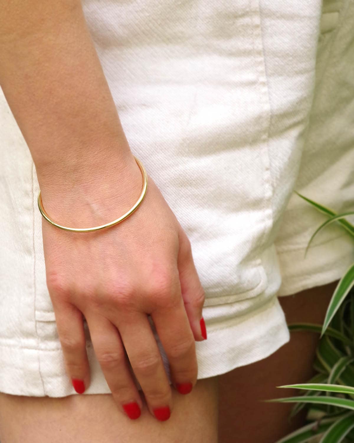 Vintage flexible bangle bracelet