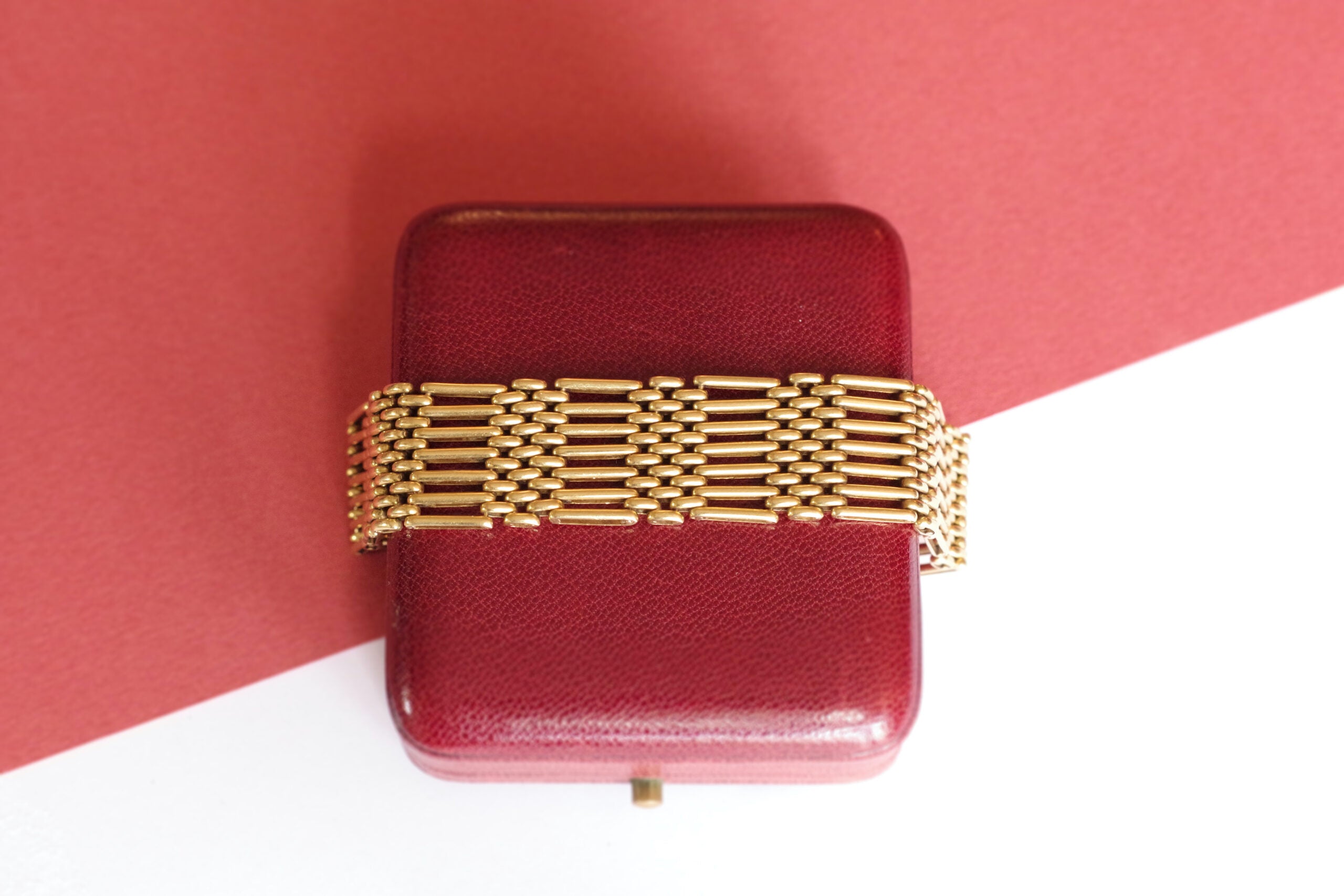 bracelet en or des années 1950