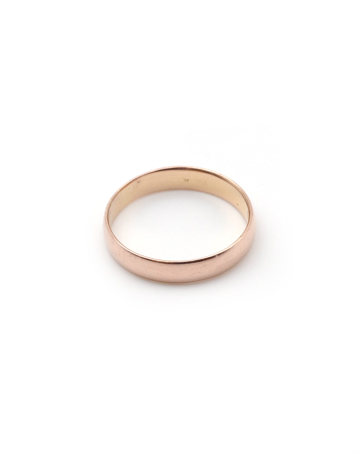 Edwardian wedding band ring