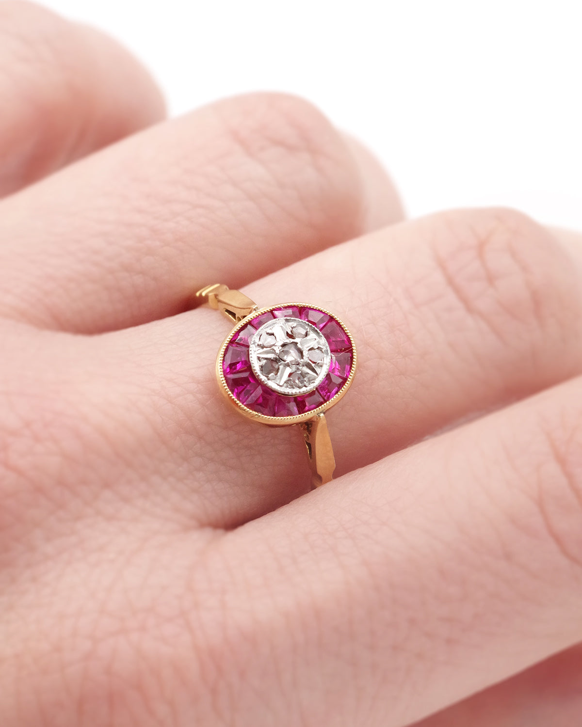French art deco ring