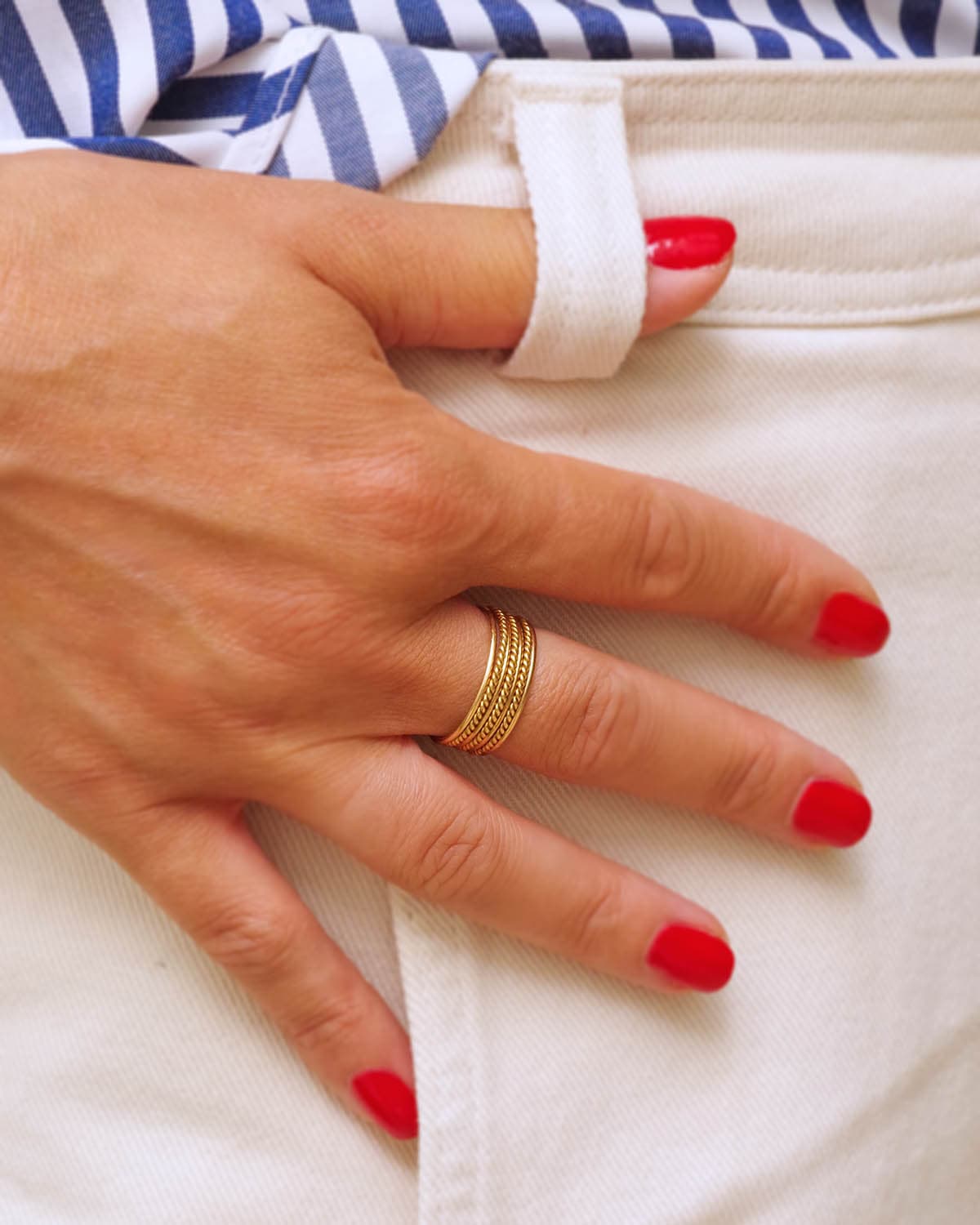 Bague semainier vintage