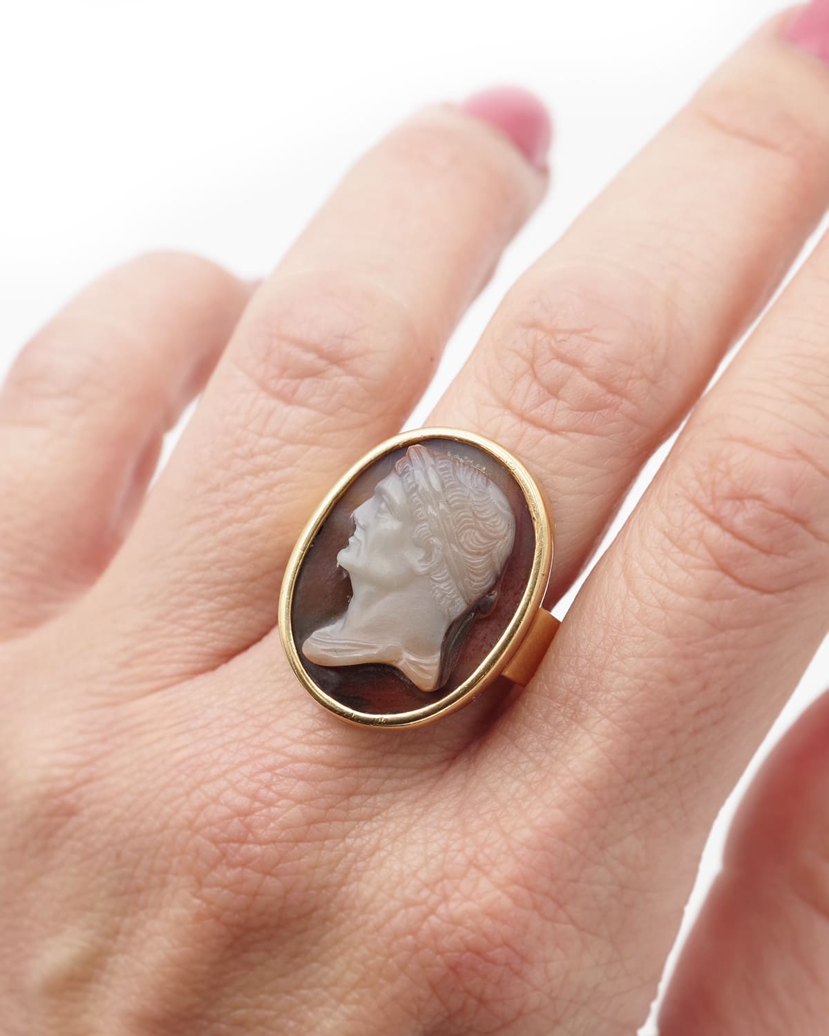 Emperor Cameo men's Ring