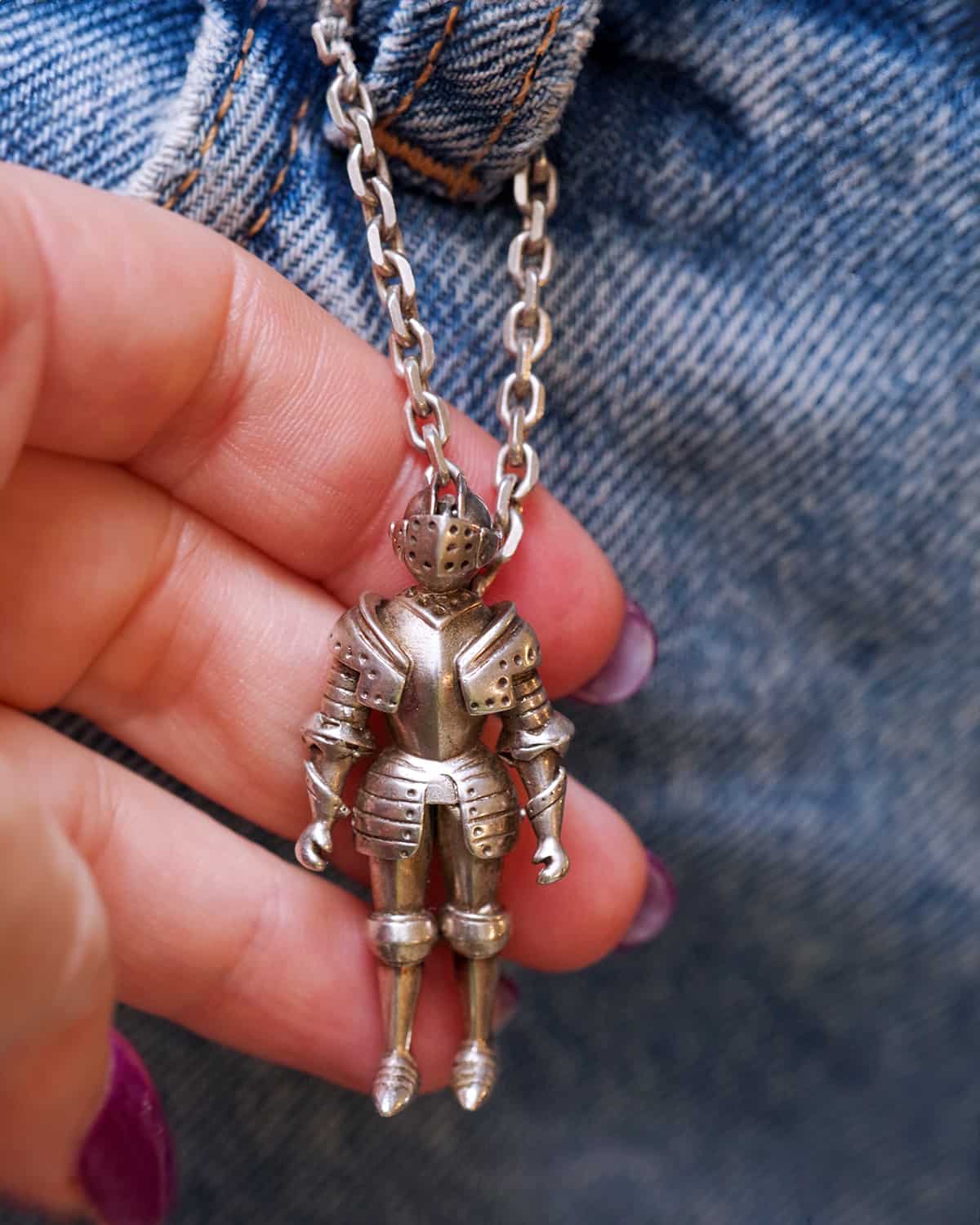 Gaetan de Percin knight key ring