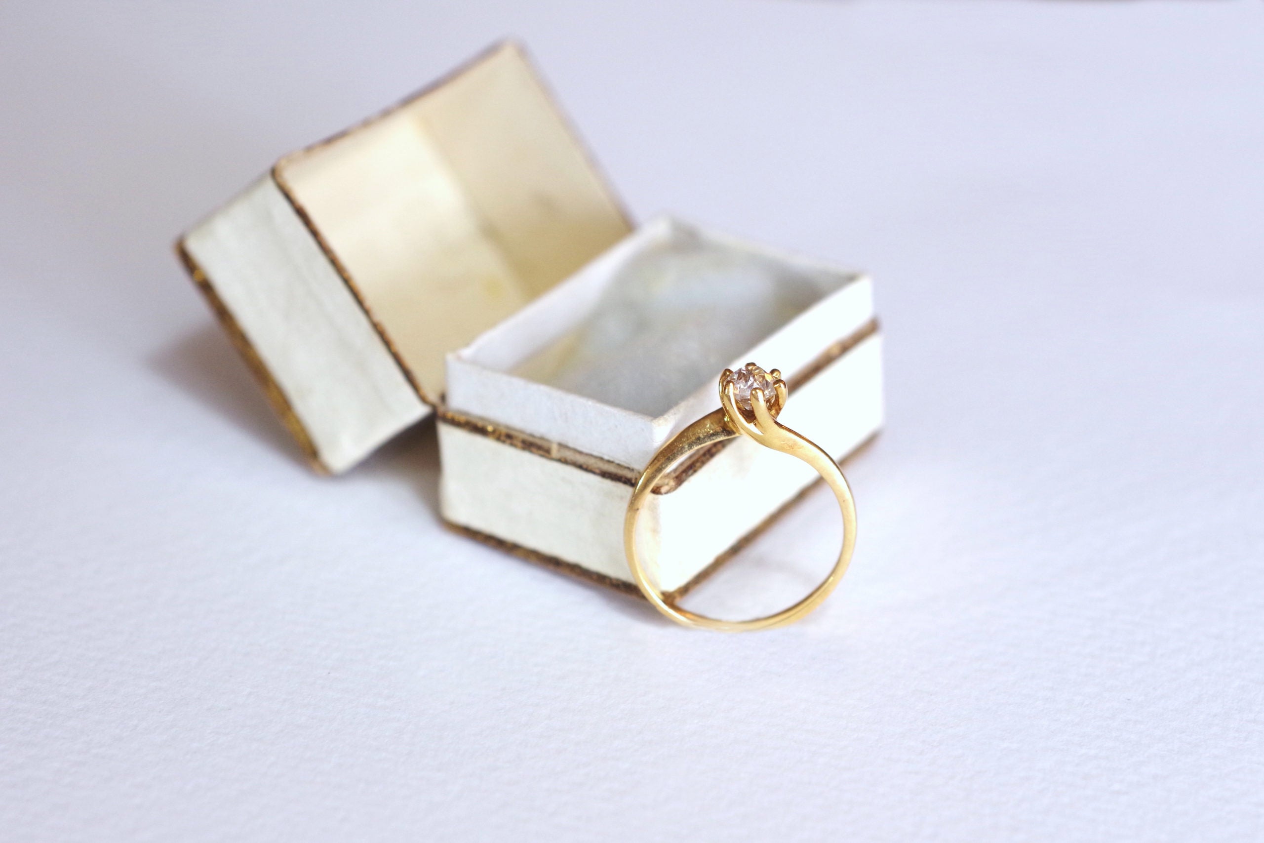 solitaire diamant 0,20 carat