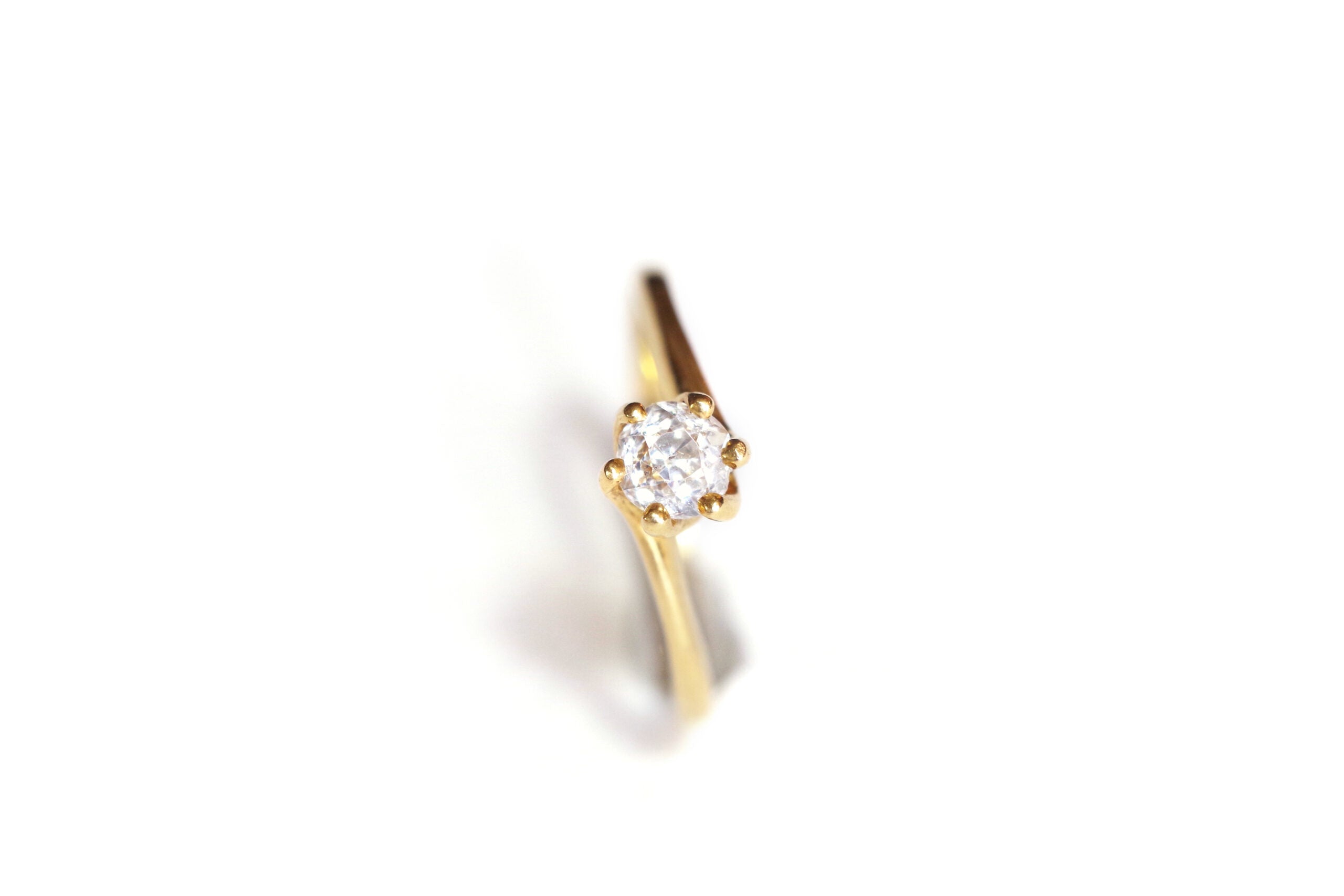 bague solitaire diamant