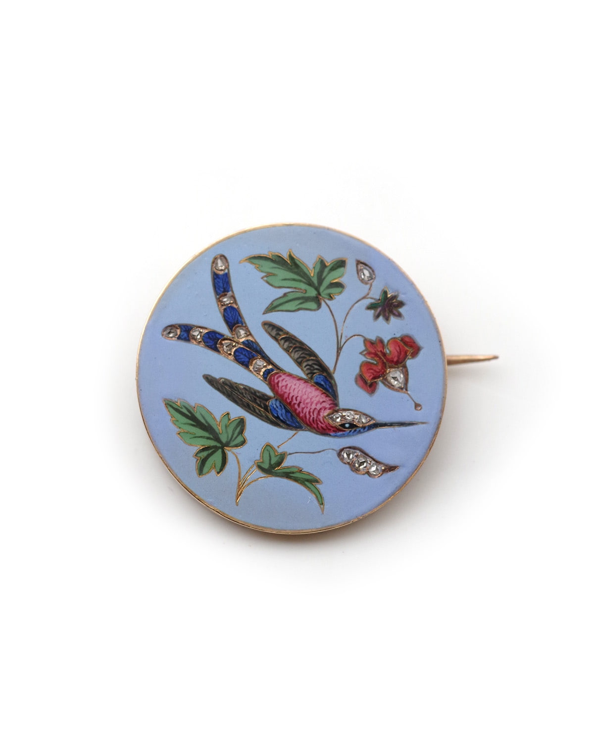 broche ancienne dans le gout de Falize frères