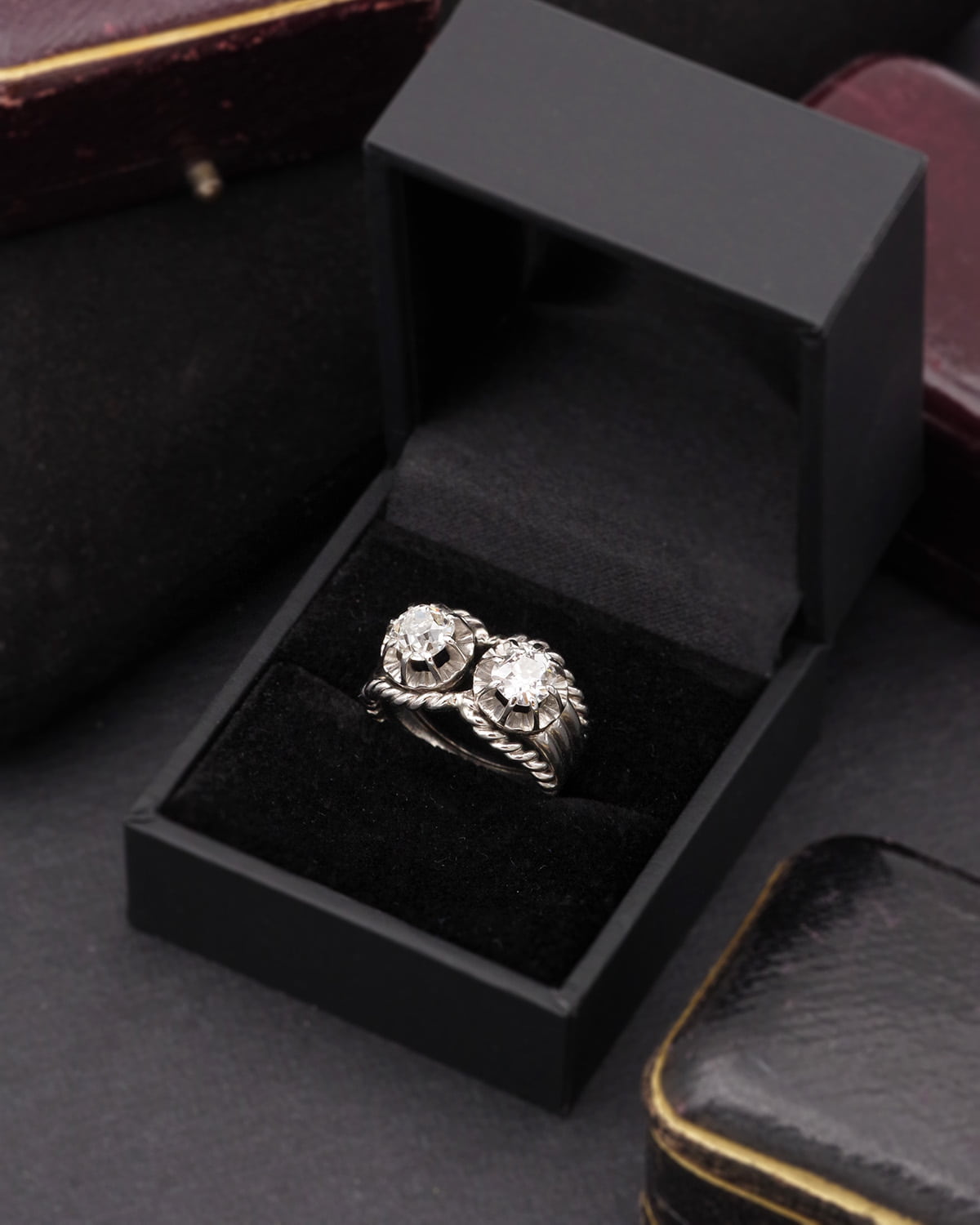 You and me diamond ring