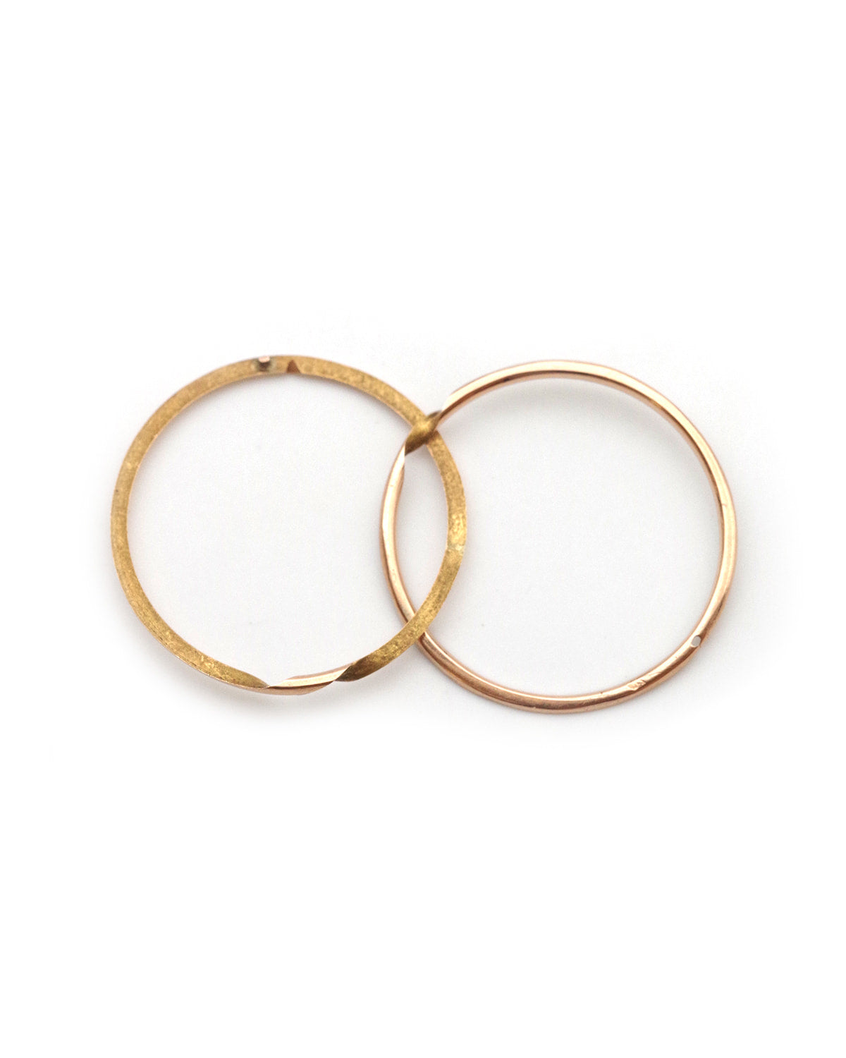 gimmel ring in gold
