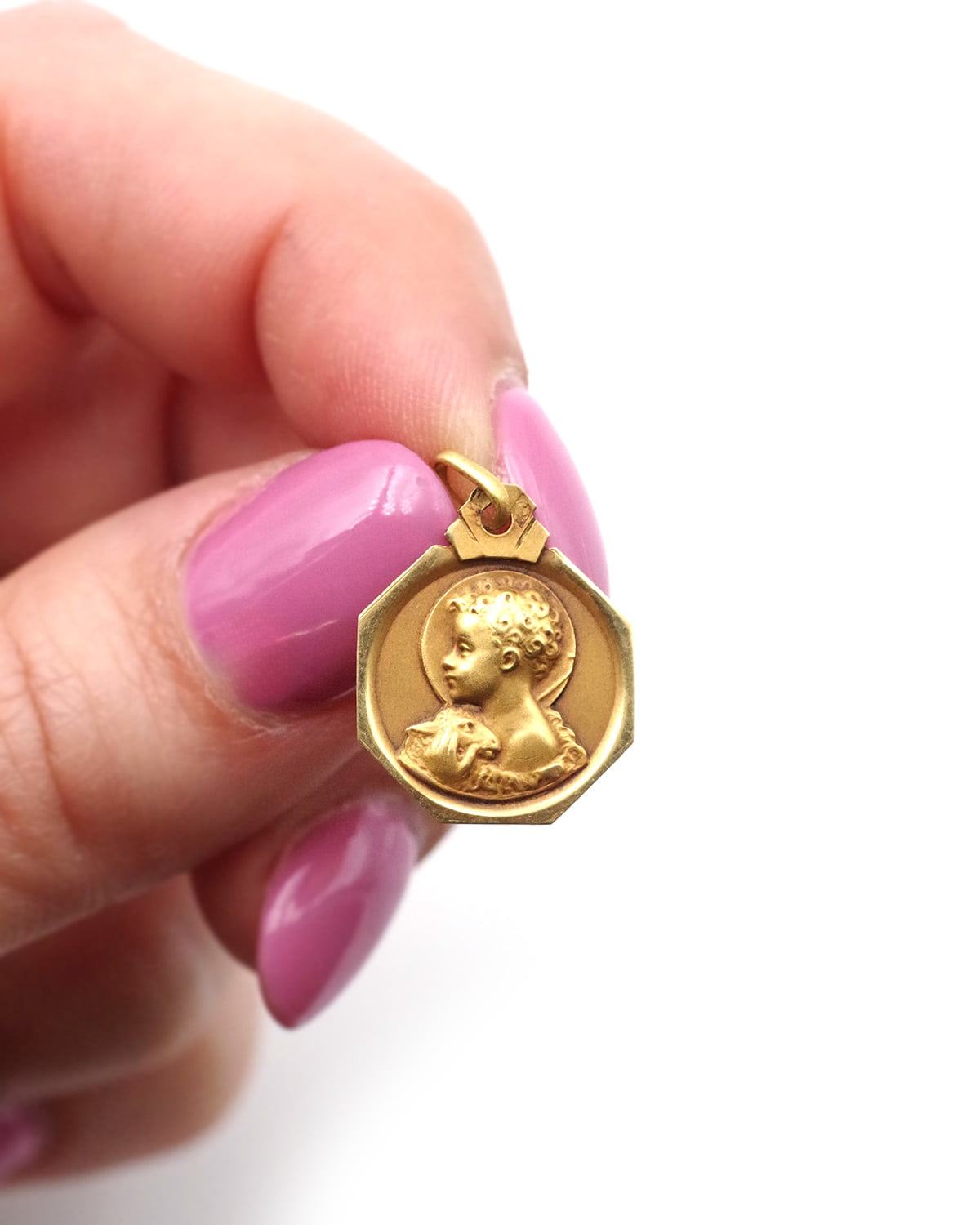Medaille st Jean baptiste