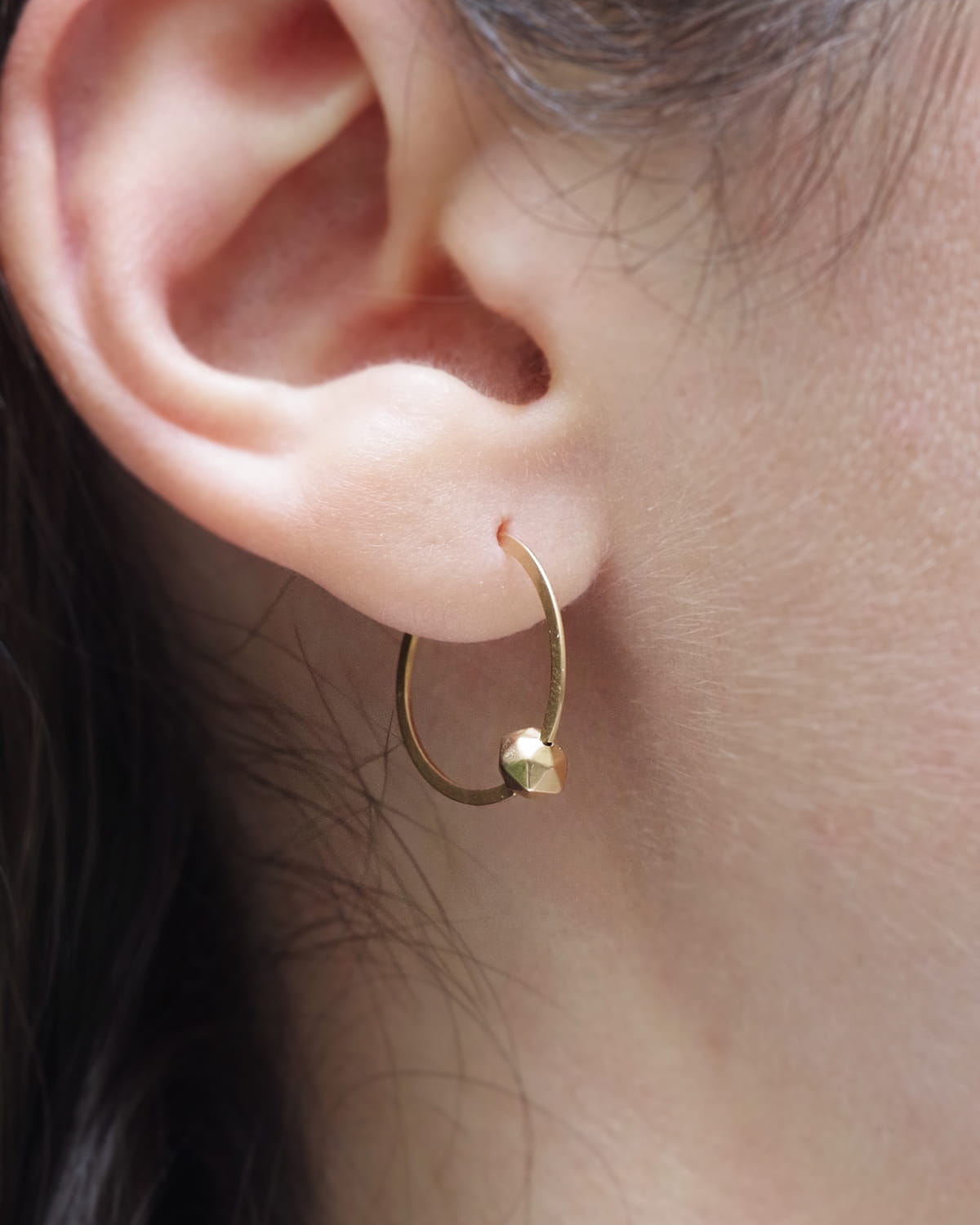 creoles anciennes en or 18k