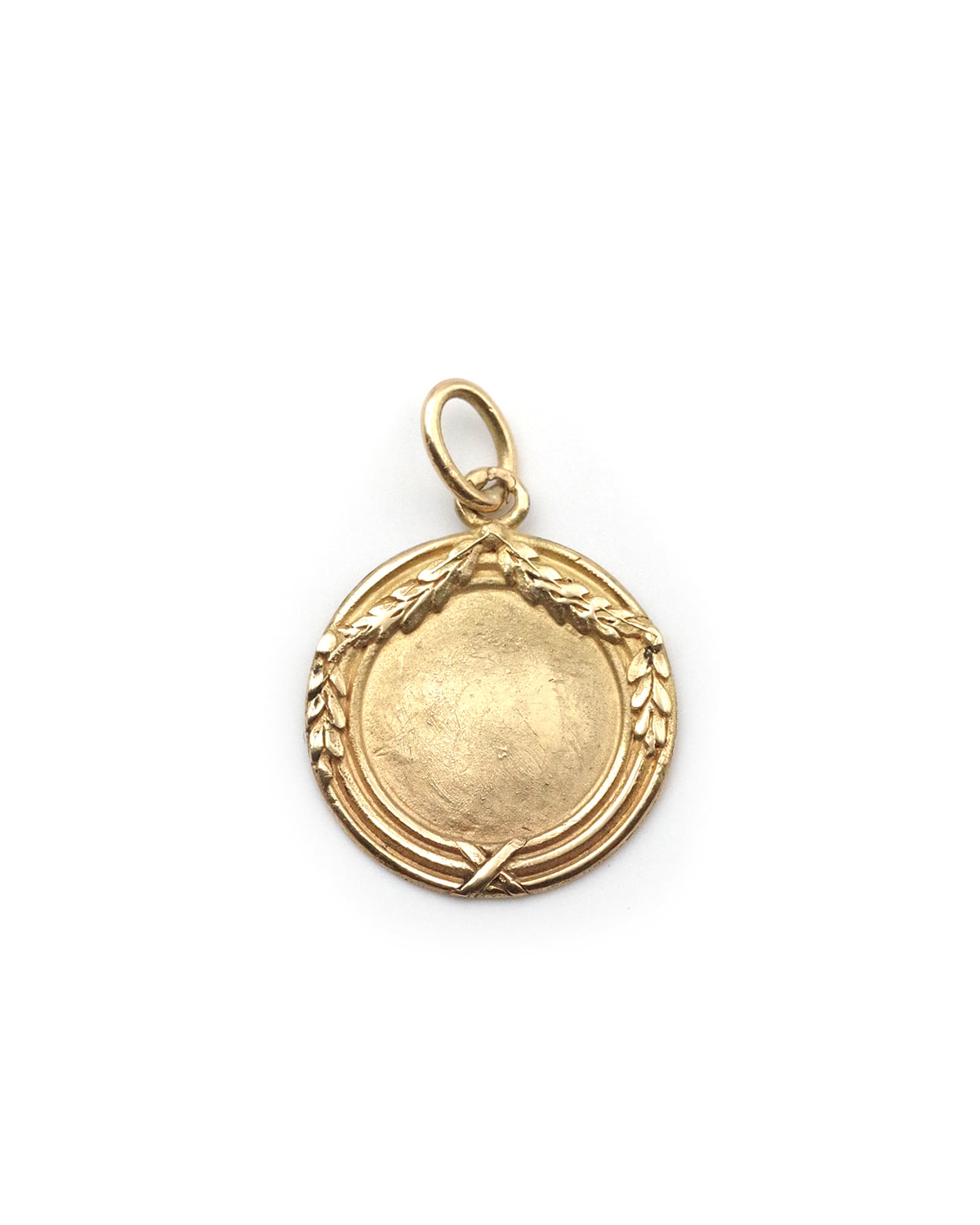 Medaille ancienne en or à graver