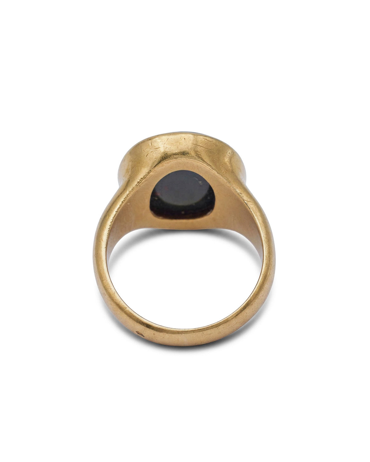 RS signet bloodstone ring