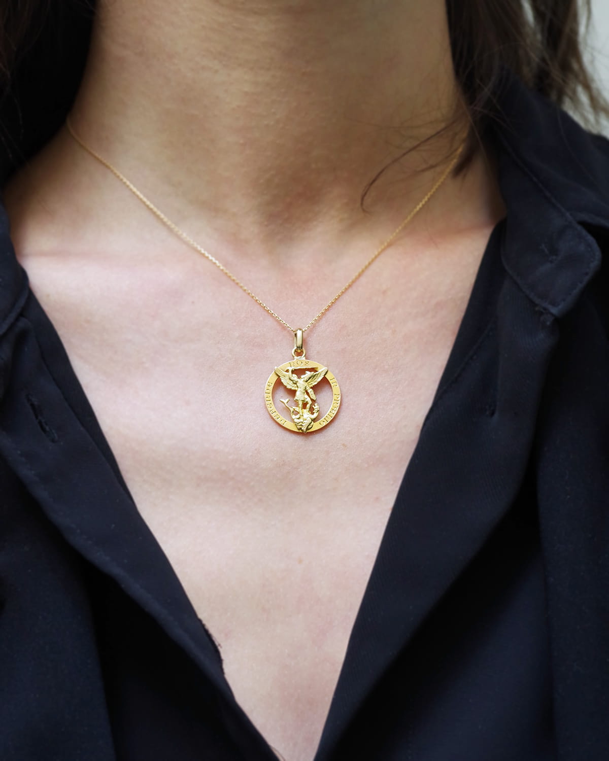 Mellerio Archangel St Michael pendant