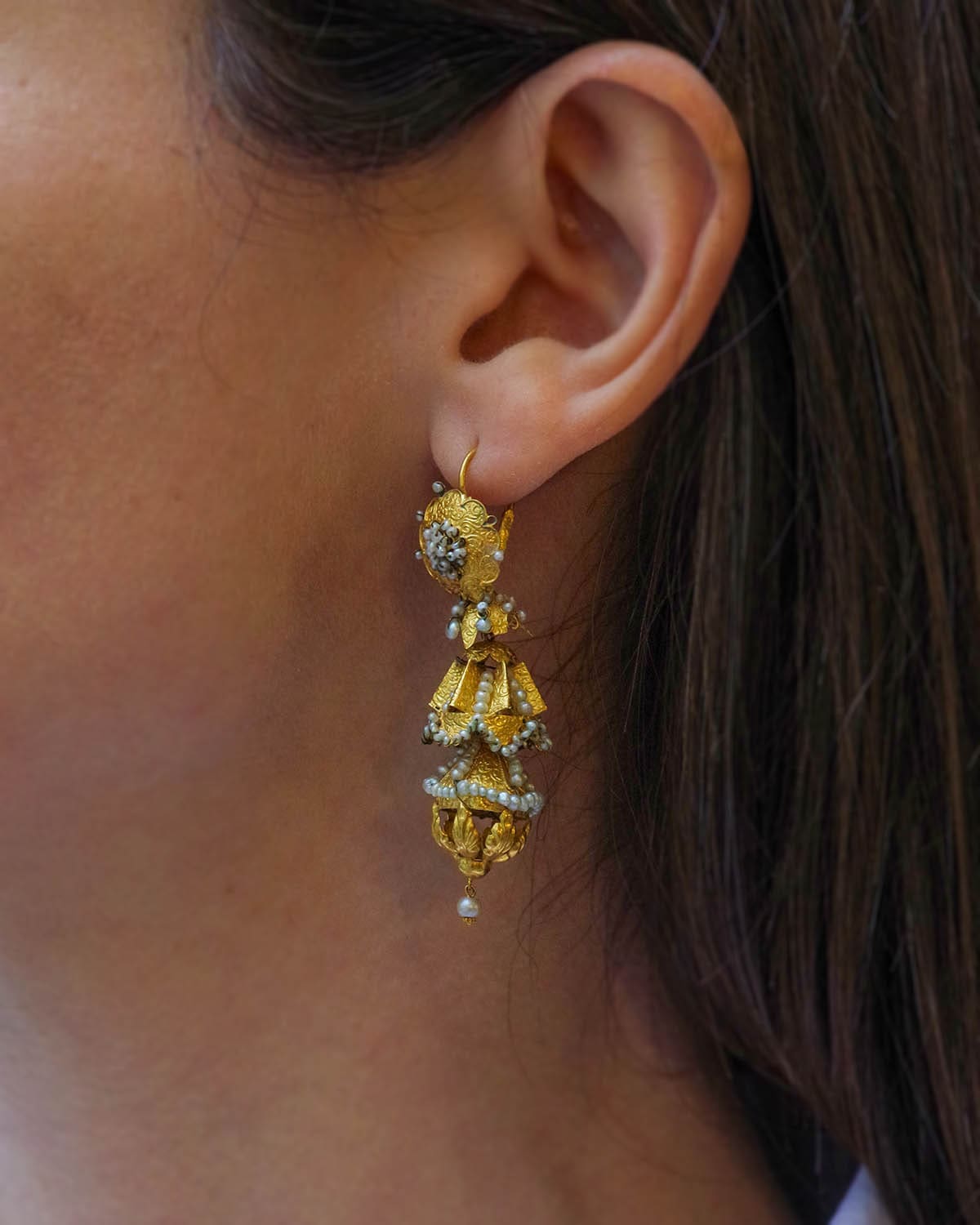 Victorian spanish earrings