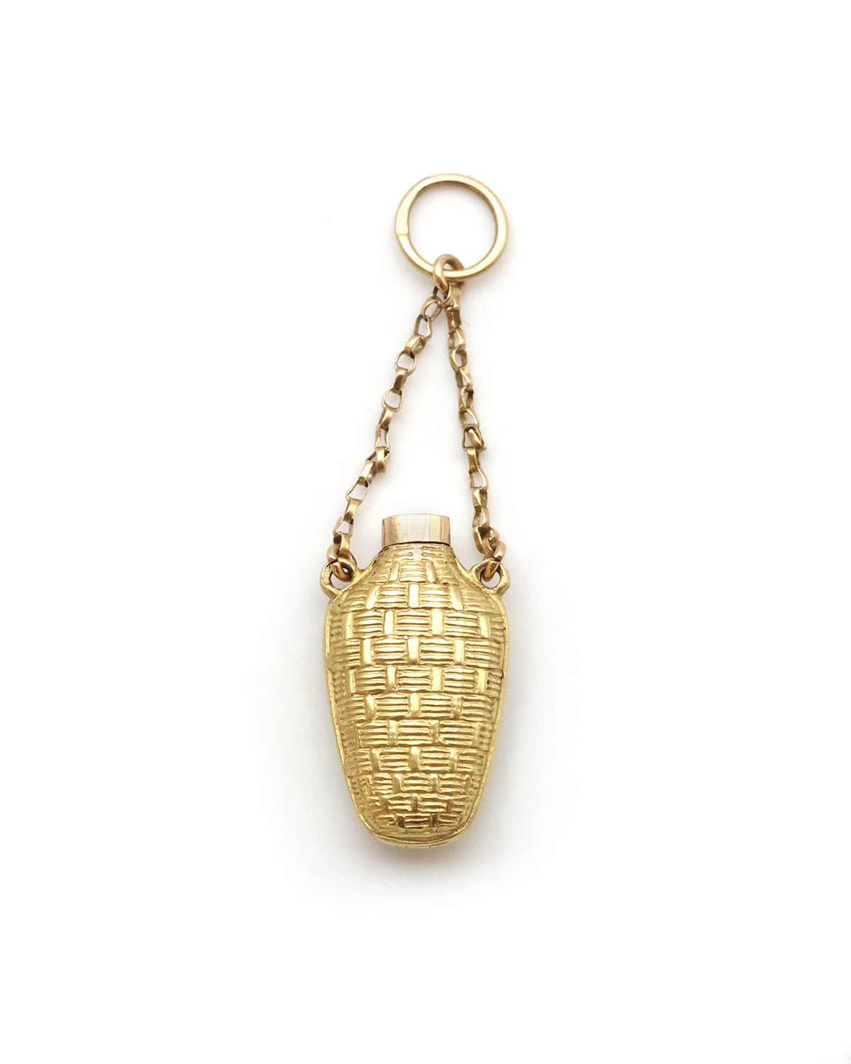 pendentif vinaigrette en or