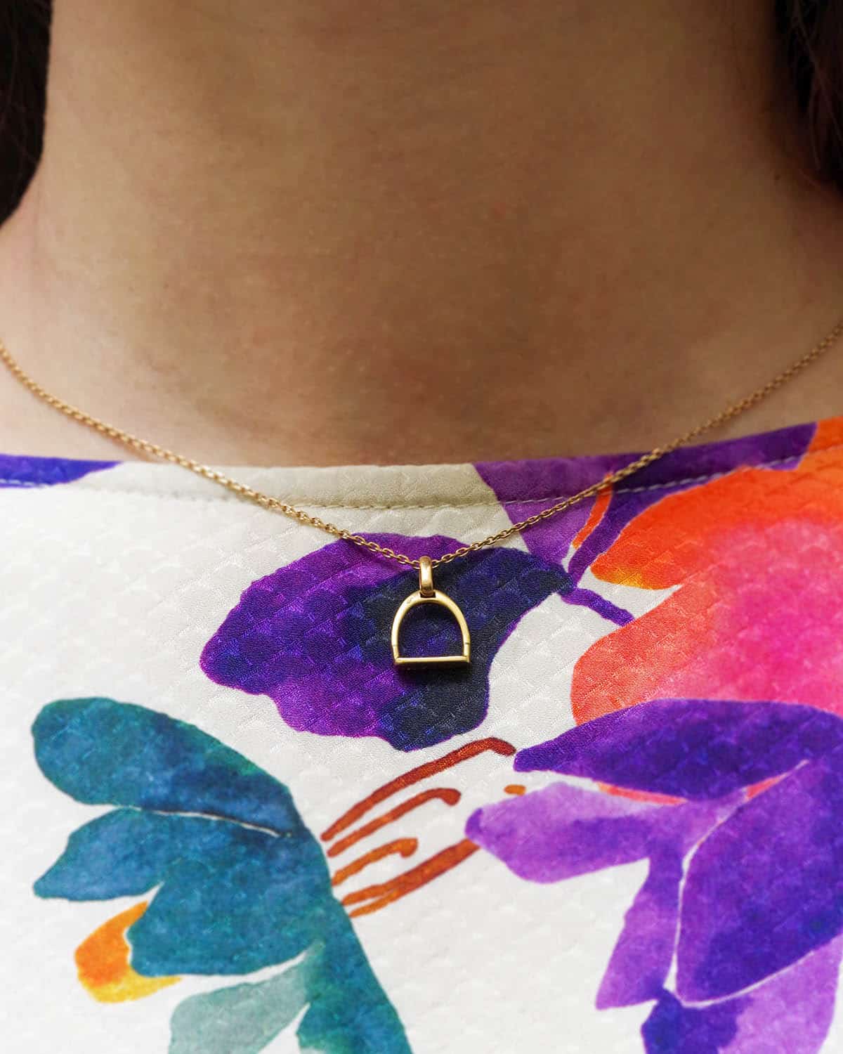Charm pendentif Mellerio étrier 