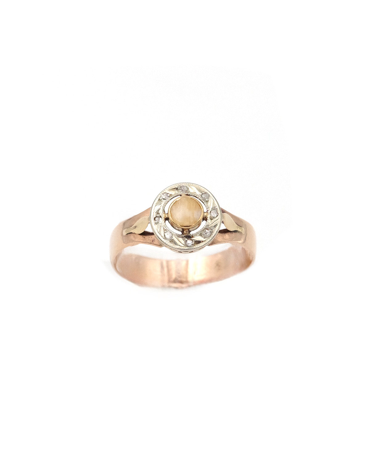 bague souvenir dent de lait en or
