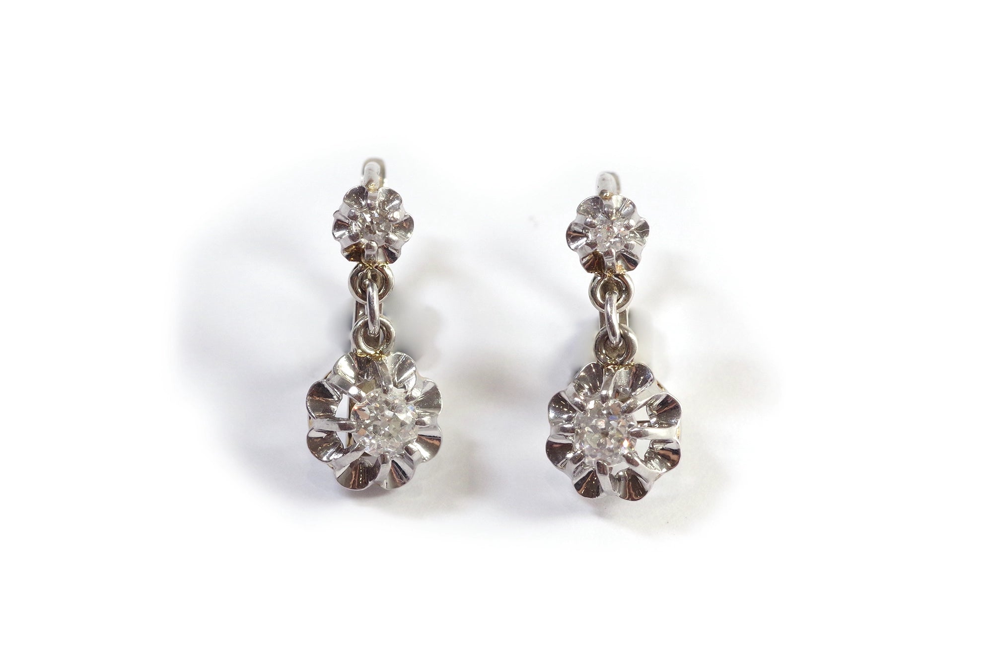 dormeuses diamants 0.20 ct