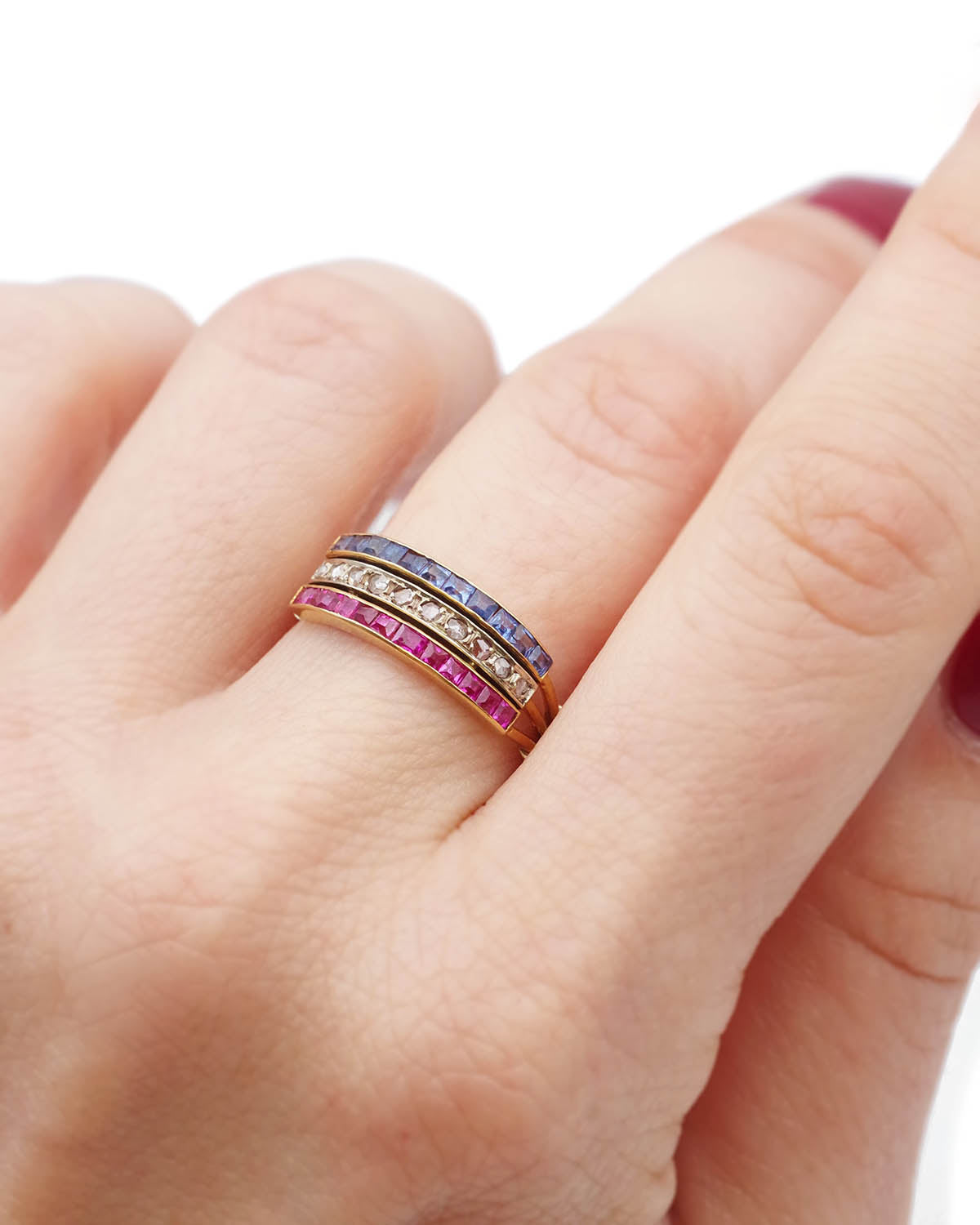 bague art deco en or