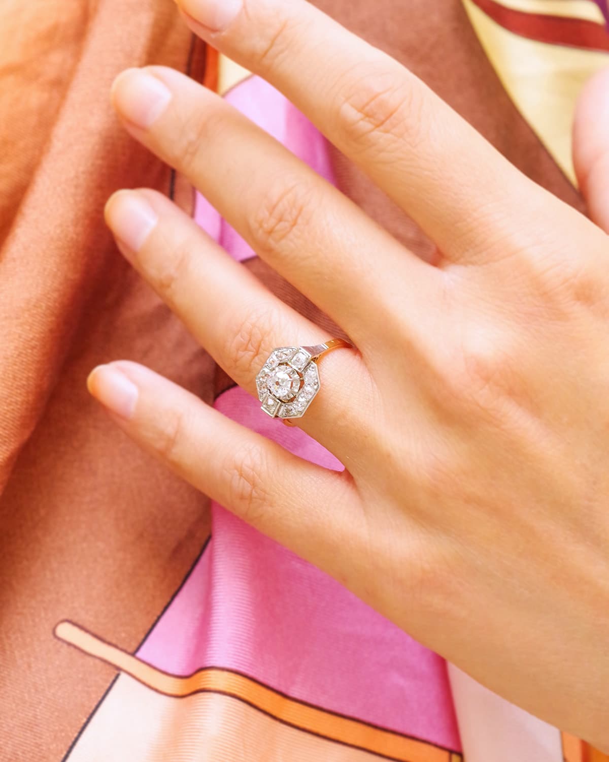 Edwardian diamond ring