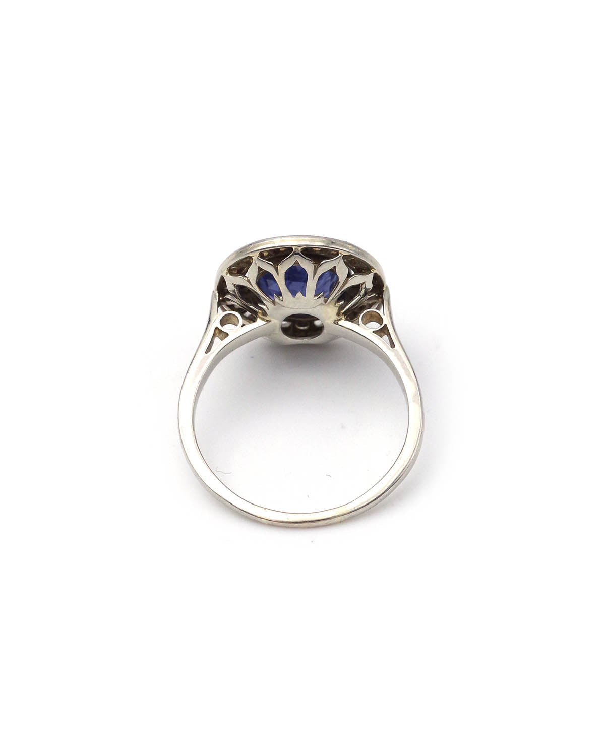 Art deco sapphire ring