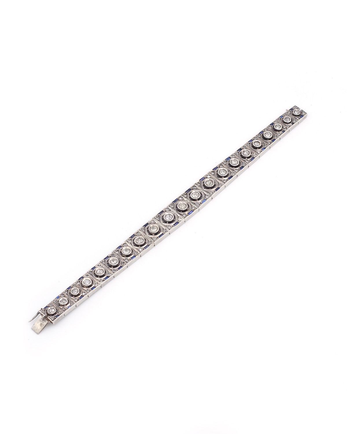 Bracelet art deco diamants