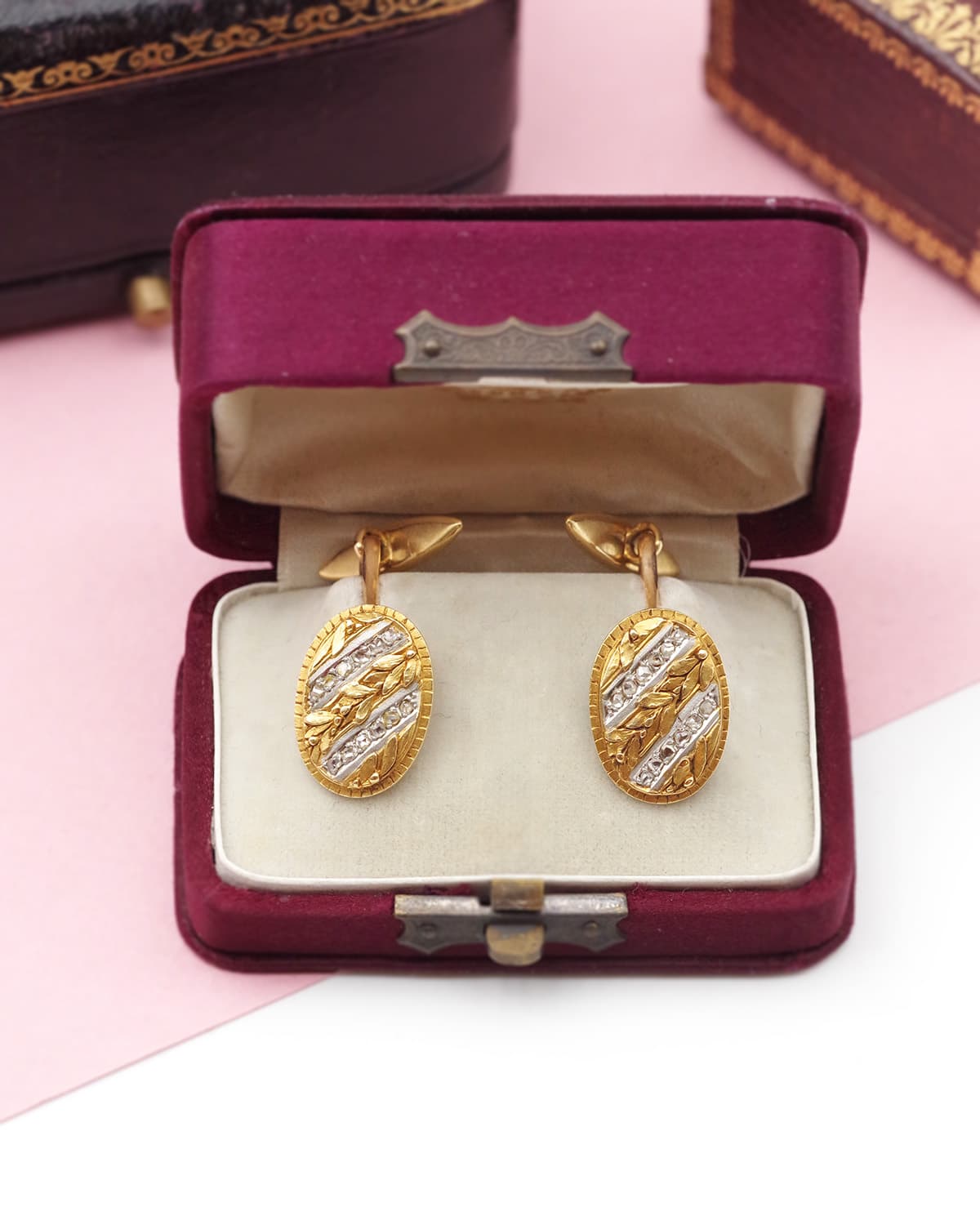 Boutons de manchette Art Nouveau