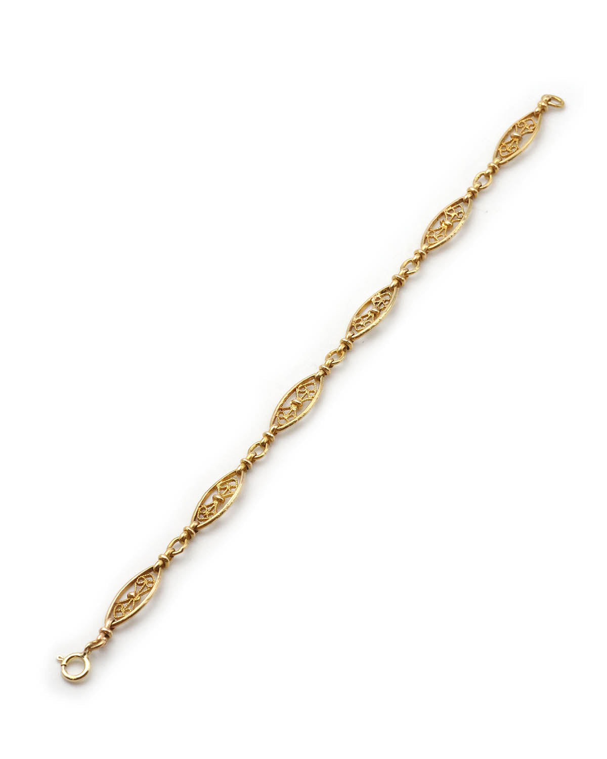 Antique edwardian gold bracelet