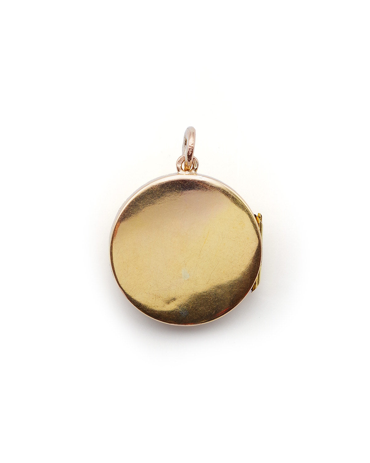 Pendentif Art nouveau juillet en or