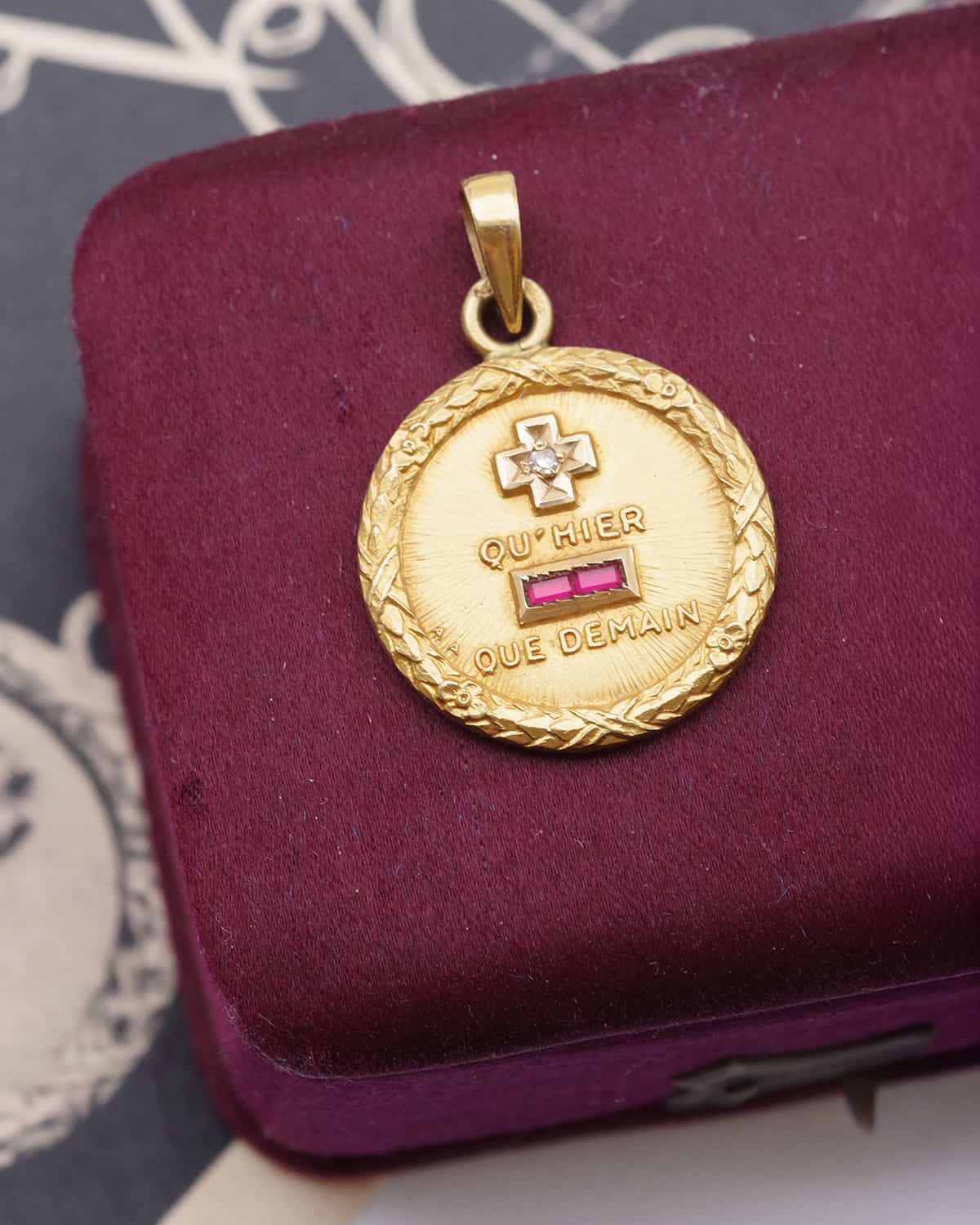 Médaille ancienne Alphonse Augis
