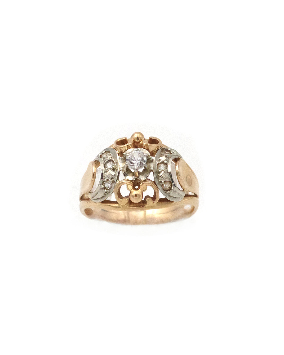 Bague retro en or