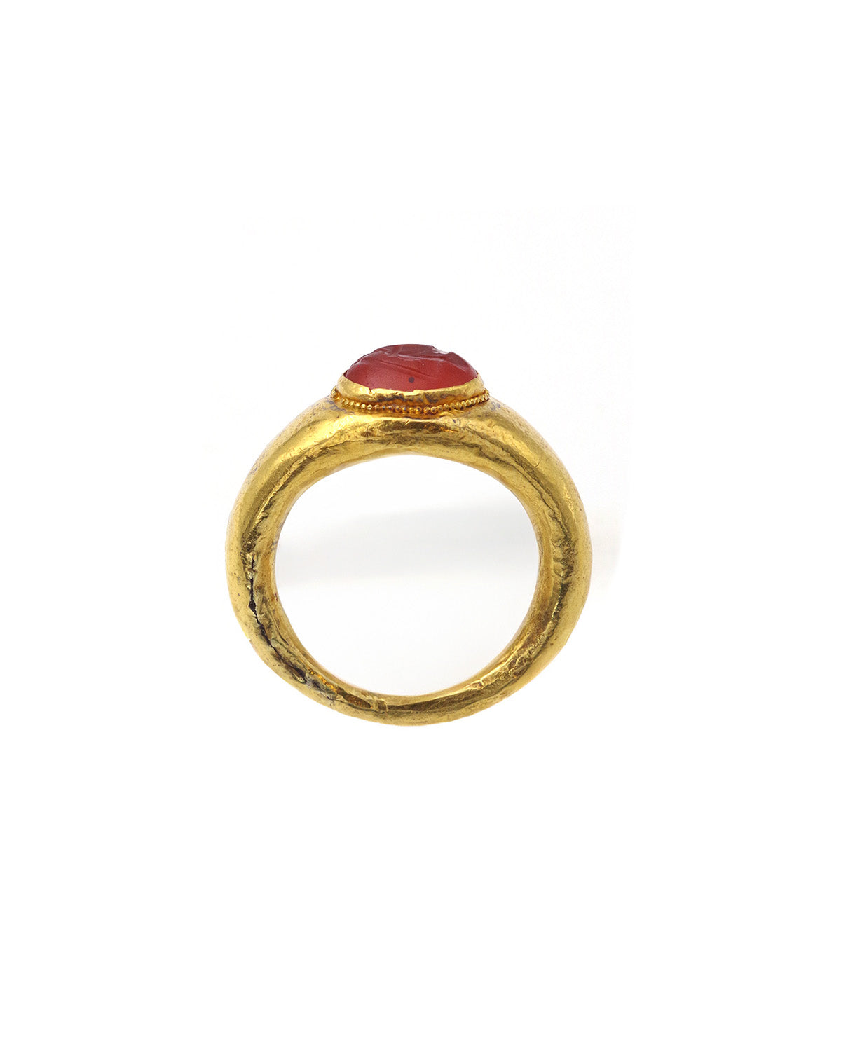 Antique roman intaglio ring
