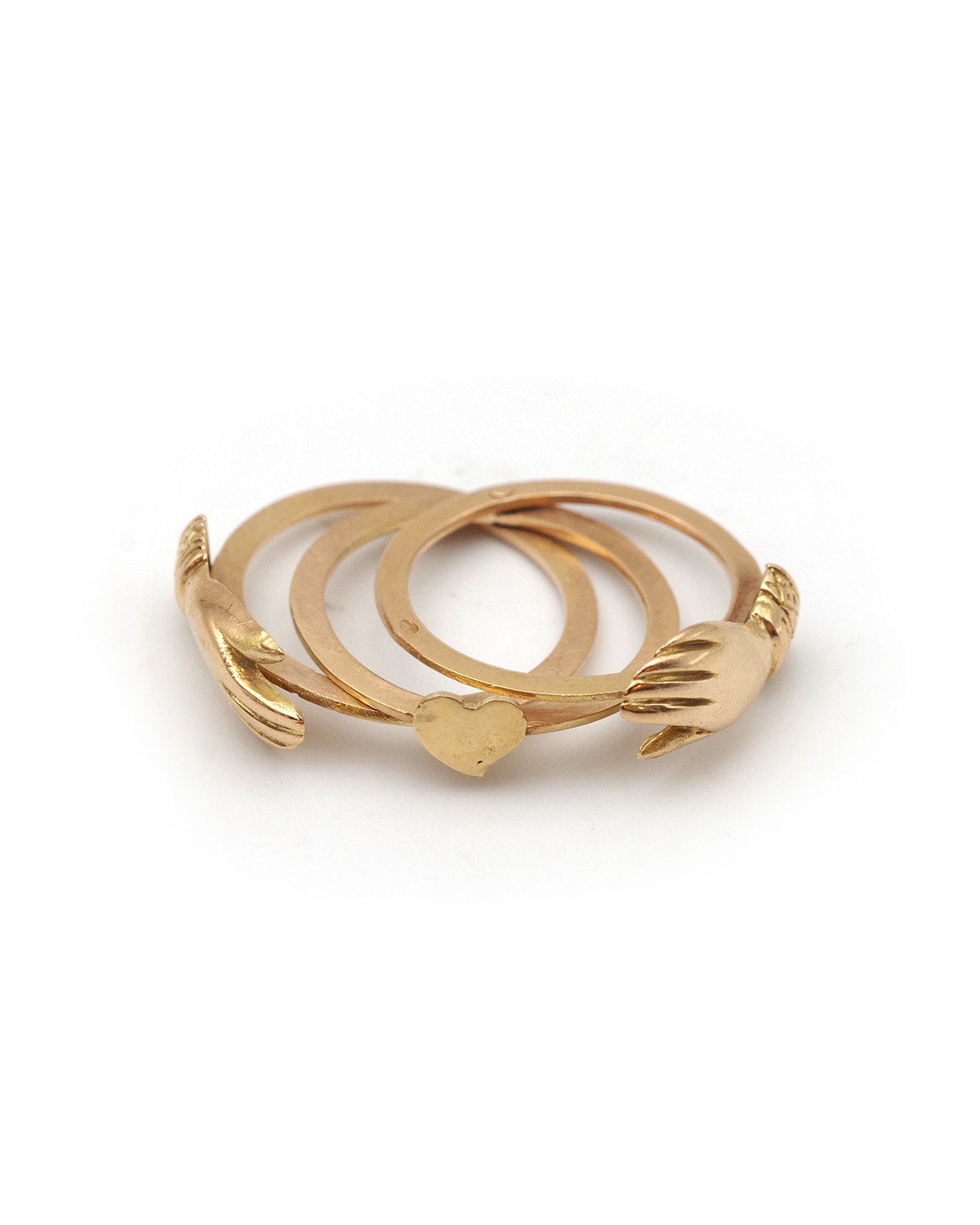 Gold fede ring