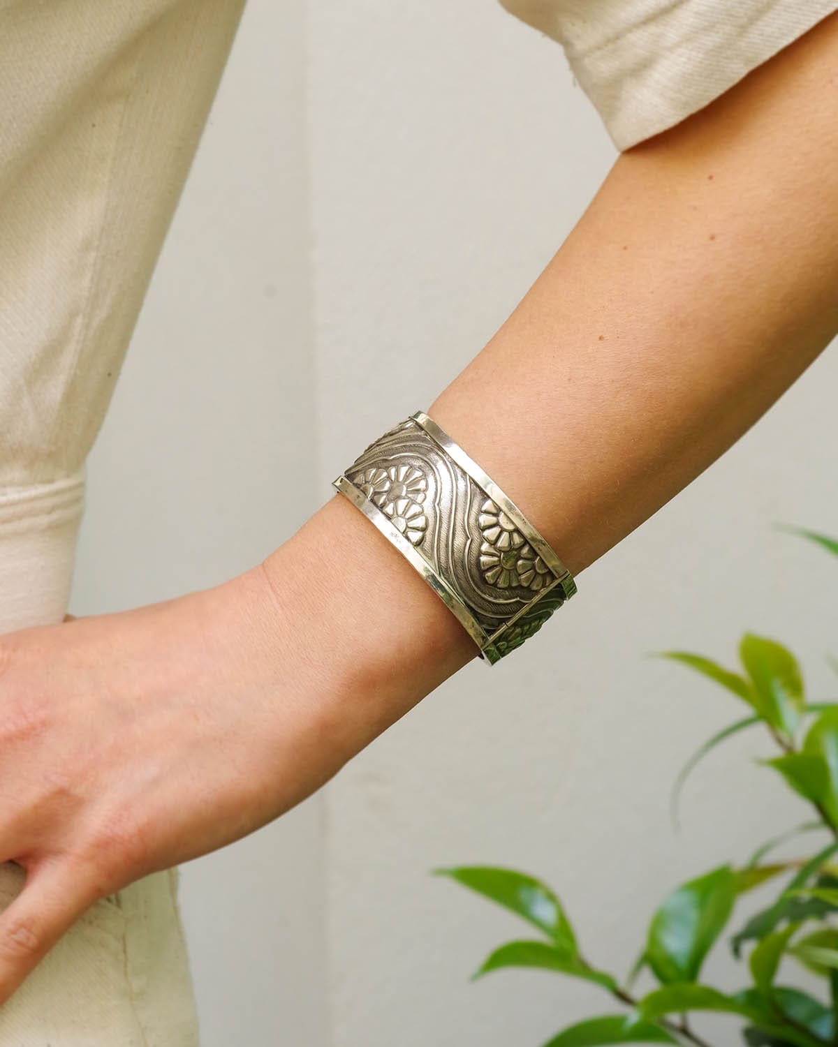 Bracelet manchette art deco