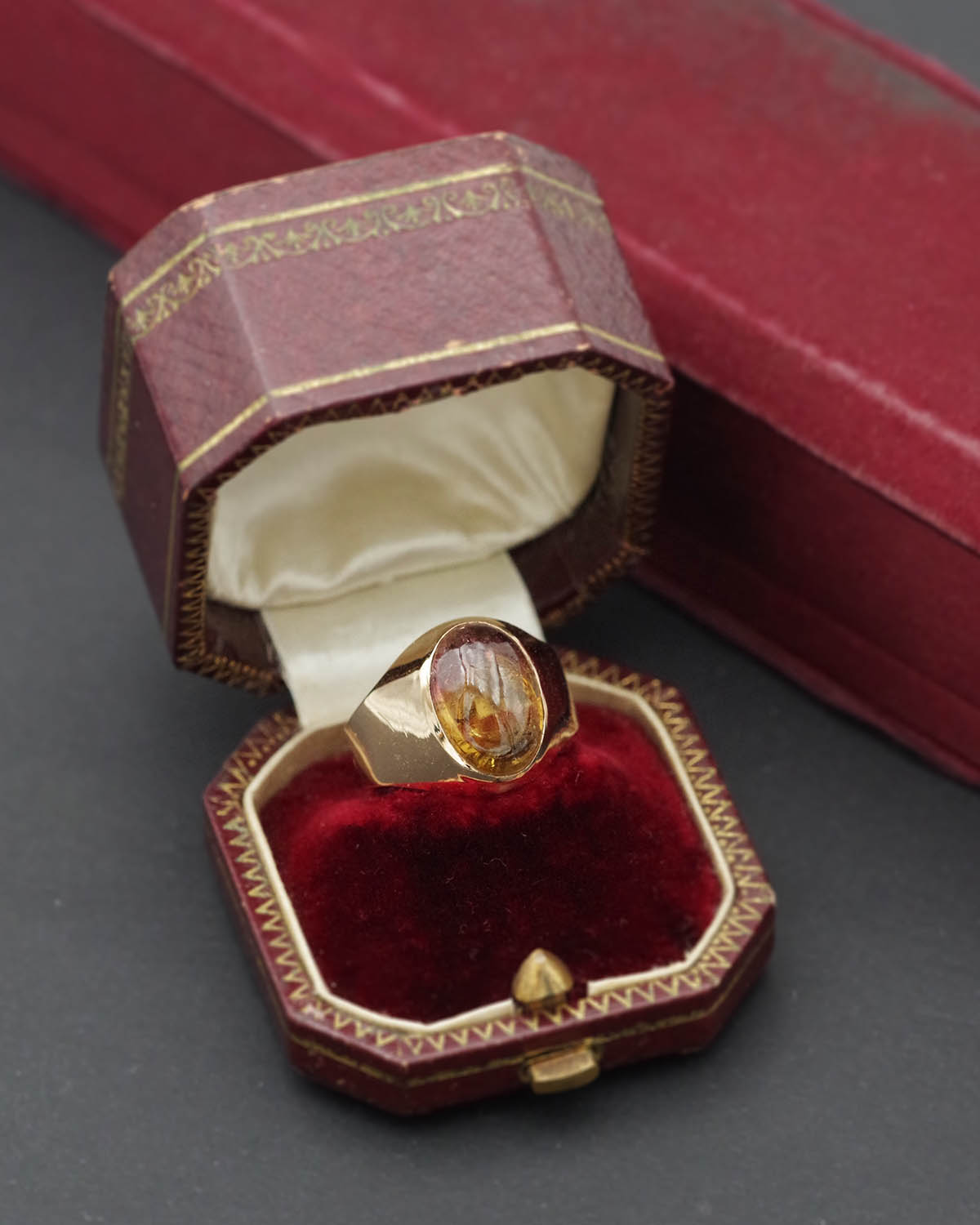 Bague en or tourmaline