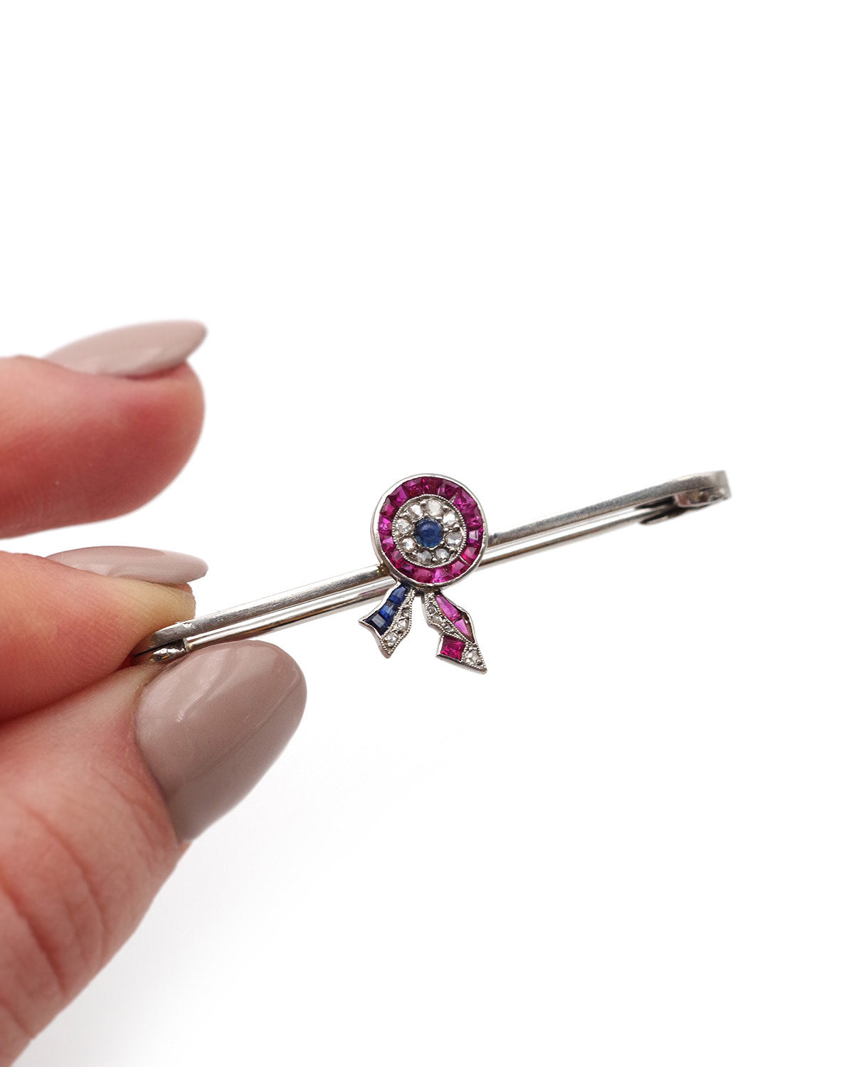 broche cocarde française cartier