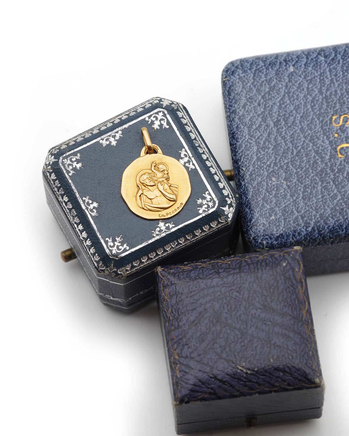 Médaille Saint Christophe par Charles Perroud 