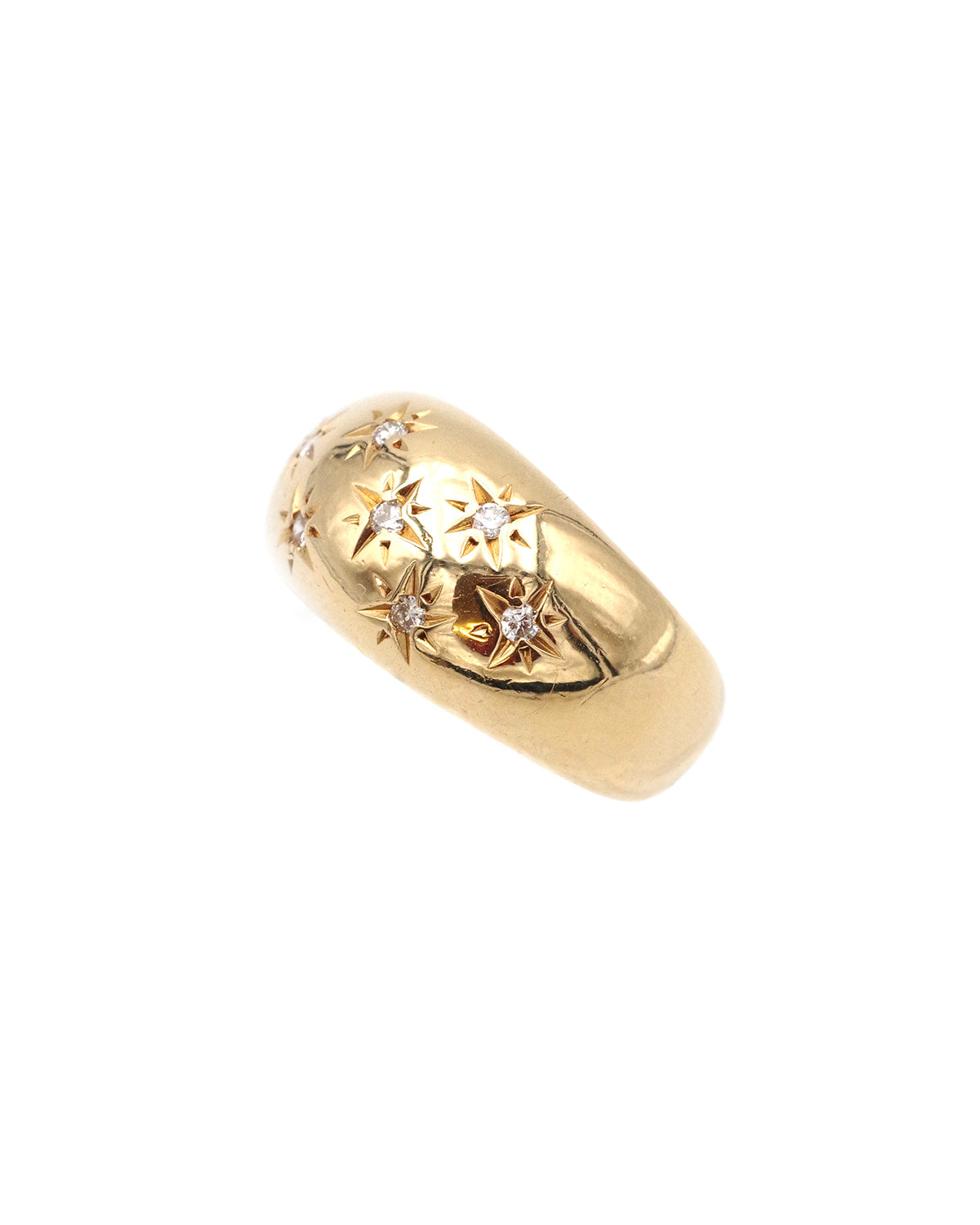 Bague constellation en or