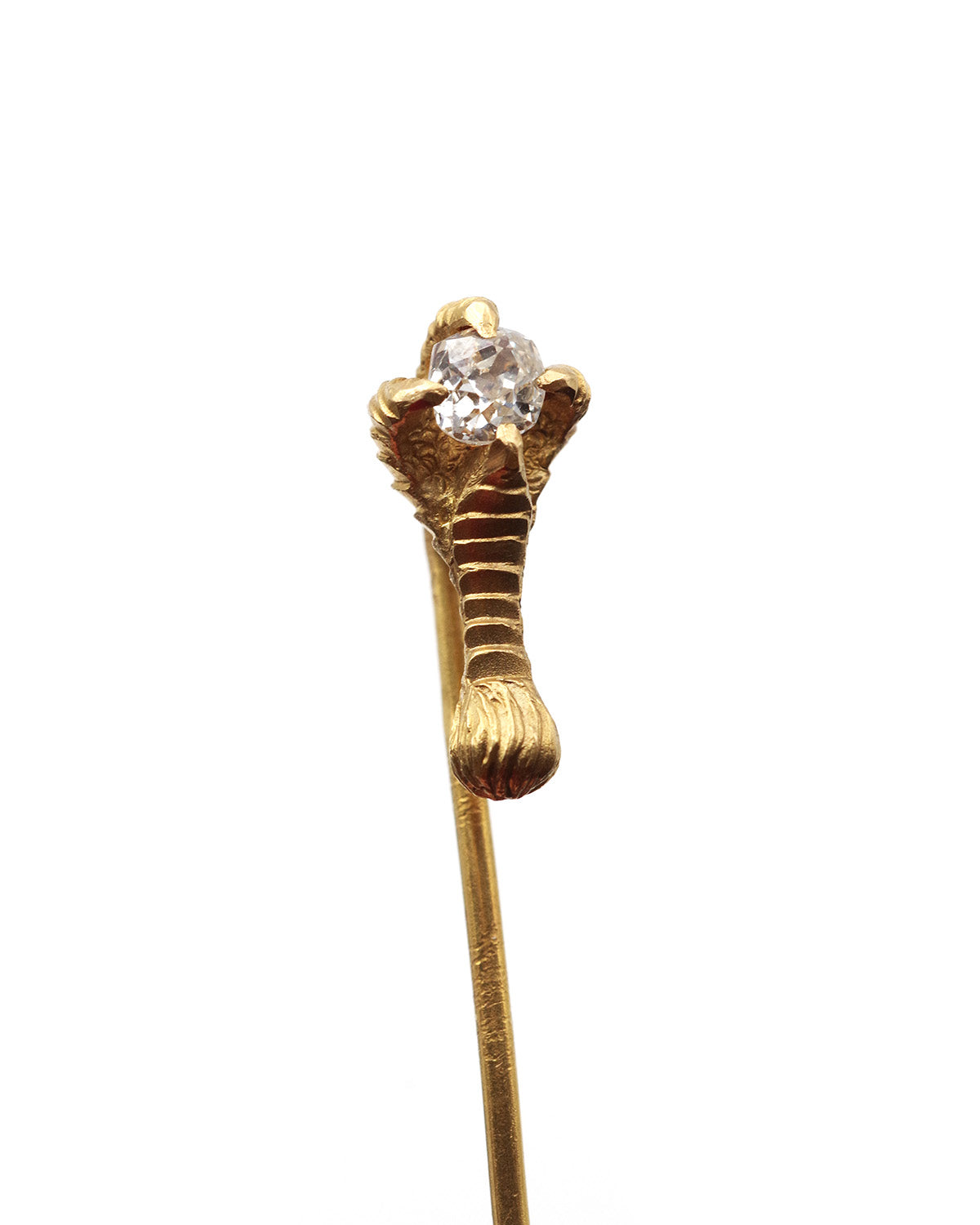 Antique diamond tie pin