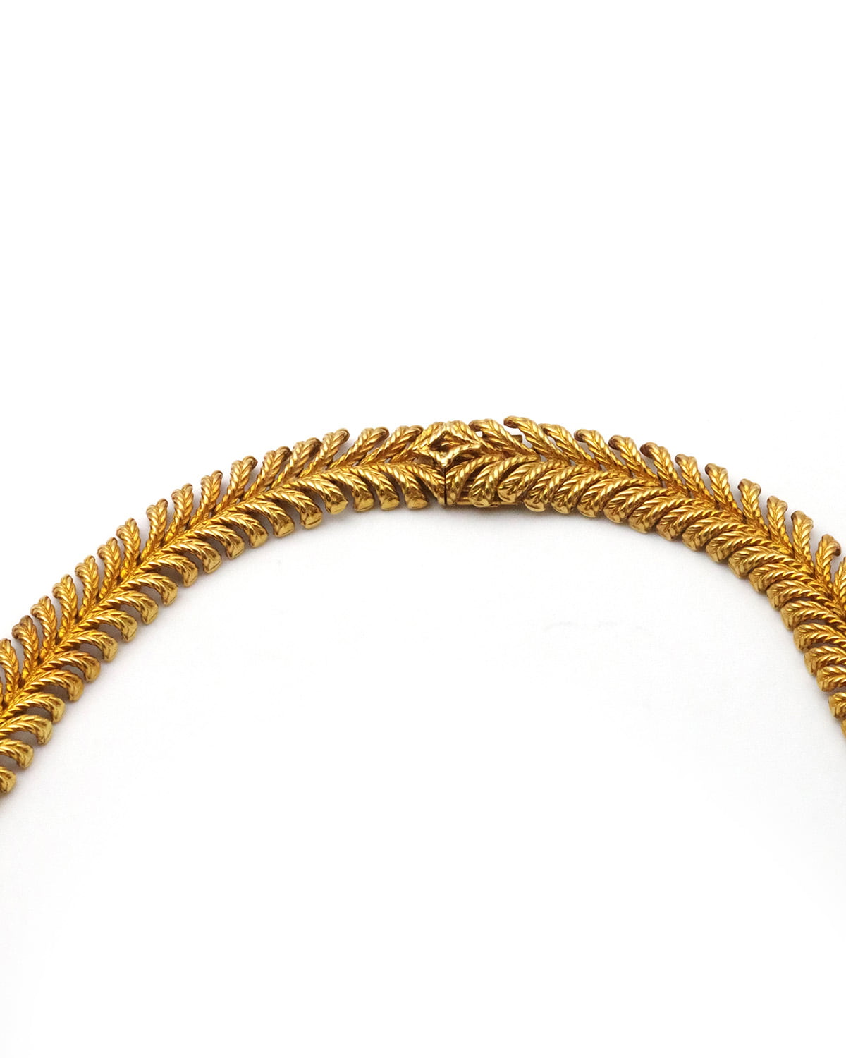 Feather necklace André vassort and boucheron Paris