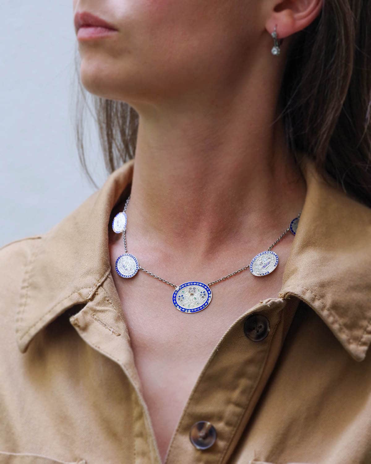 French victorian necklace