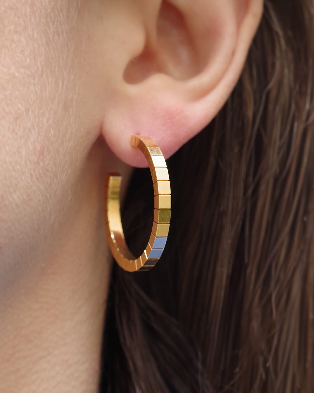 Creoles Cartier en or