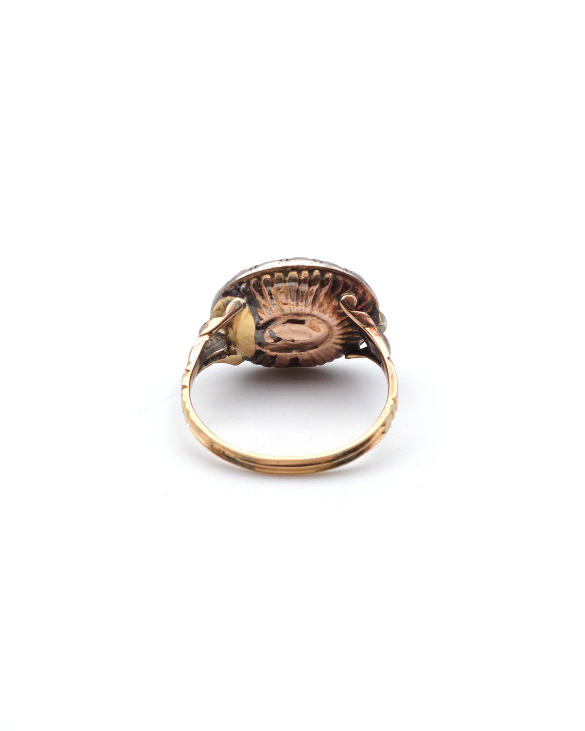Georgian pink paste ring