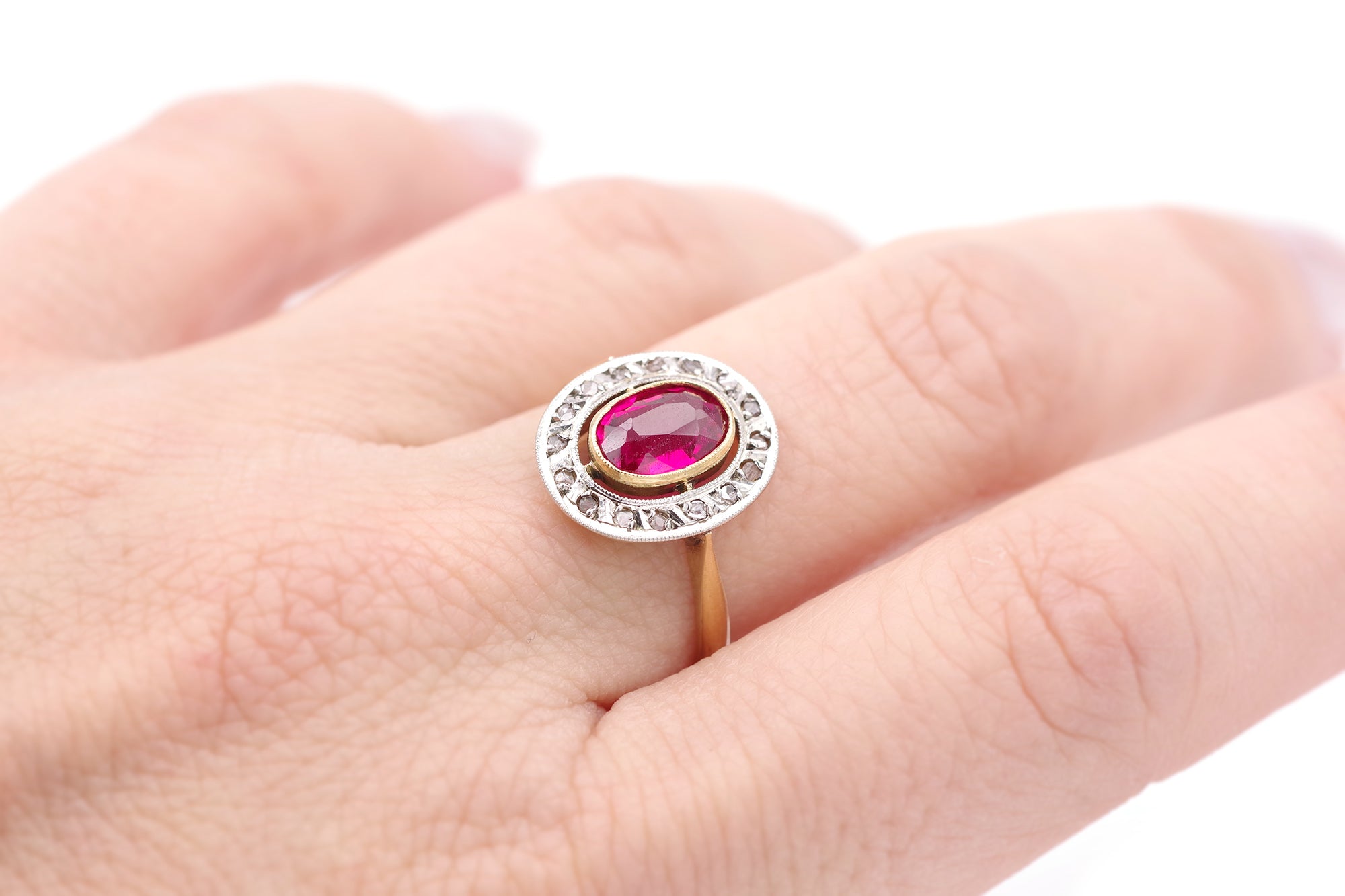 Art Deco ruby ring