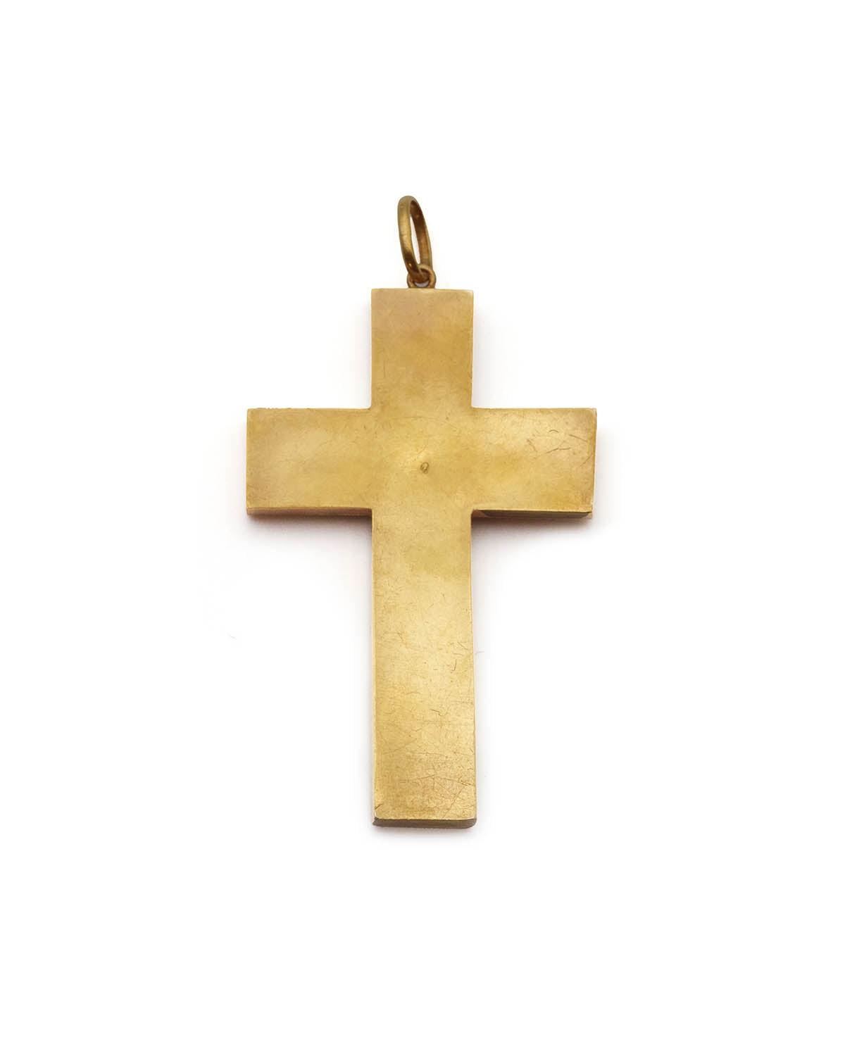 Victorian Grand Tour italian cross pendant