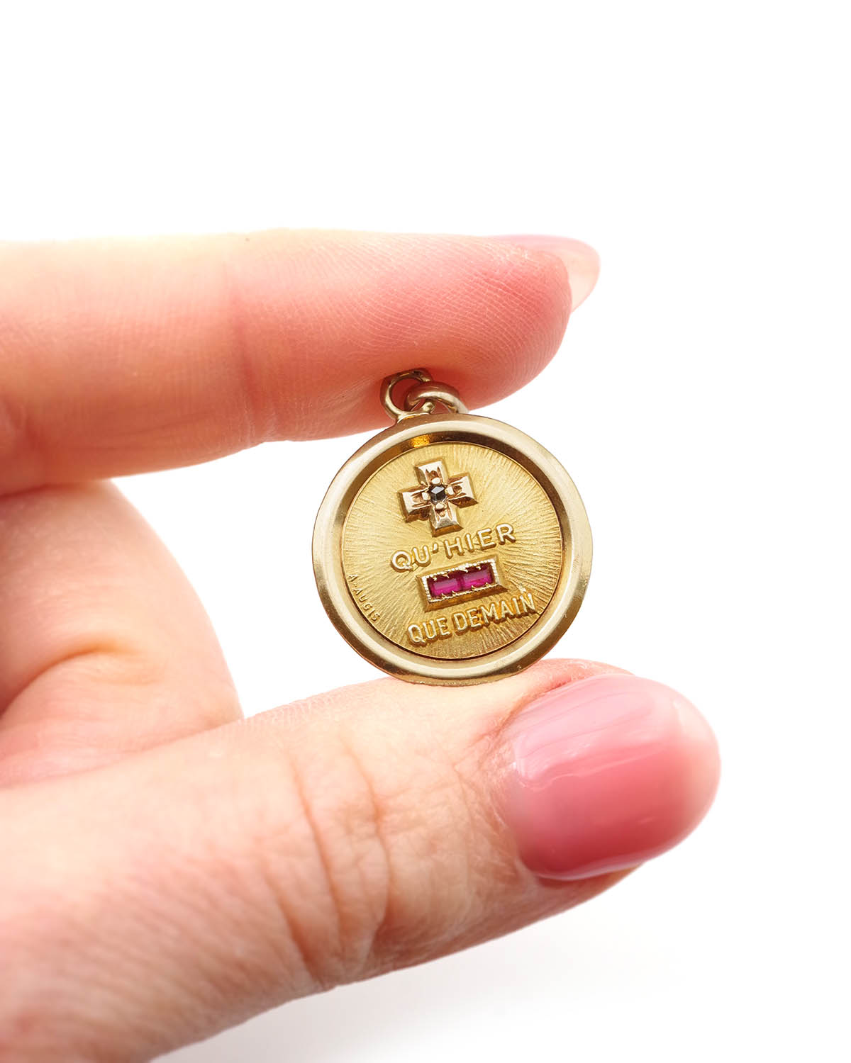 Vintage love medal by augis