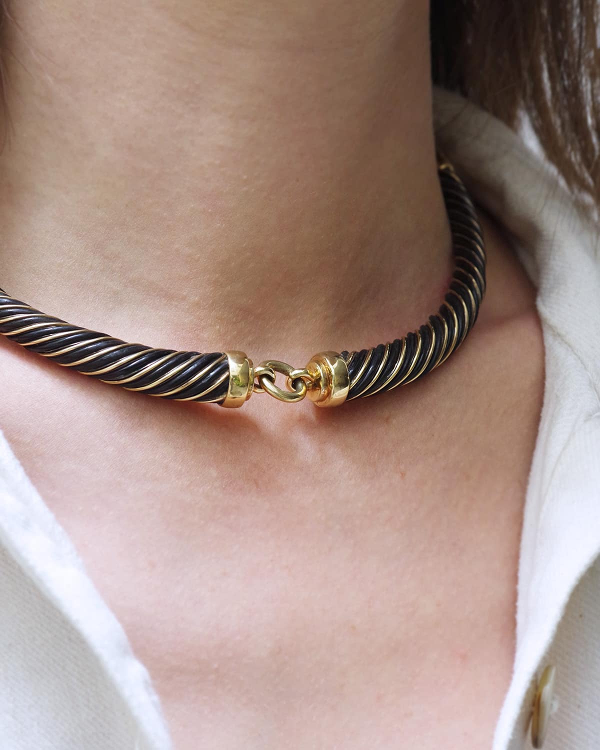 Gay freres twisted necklace