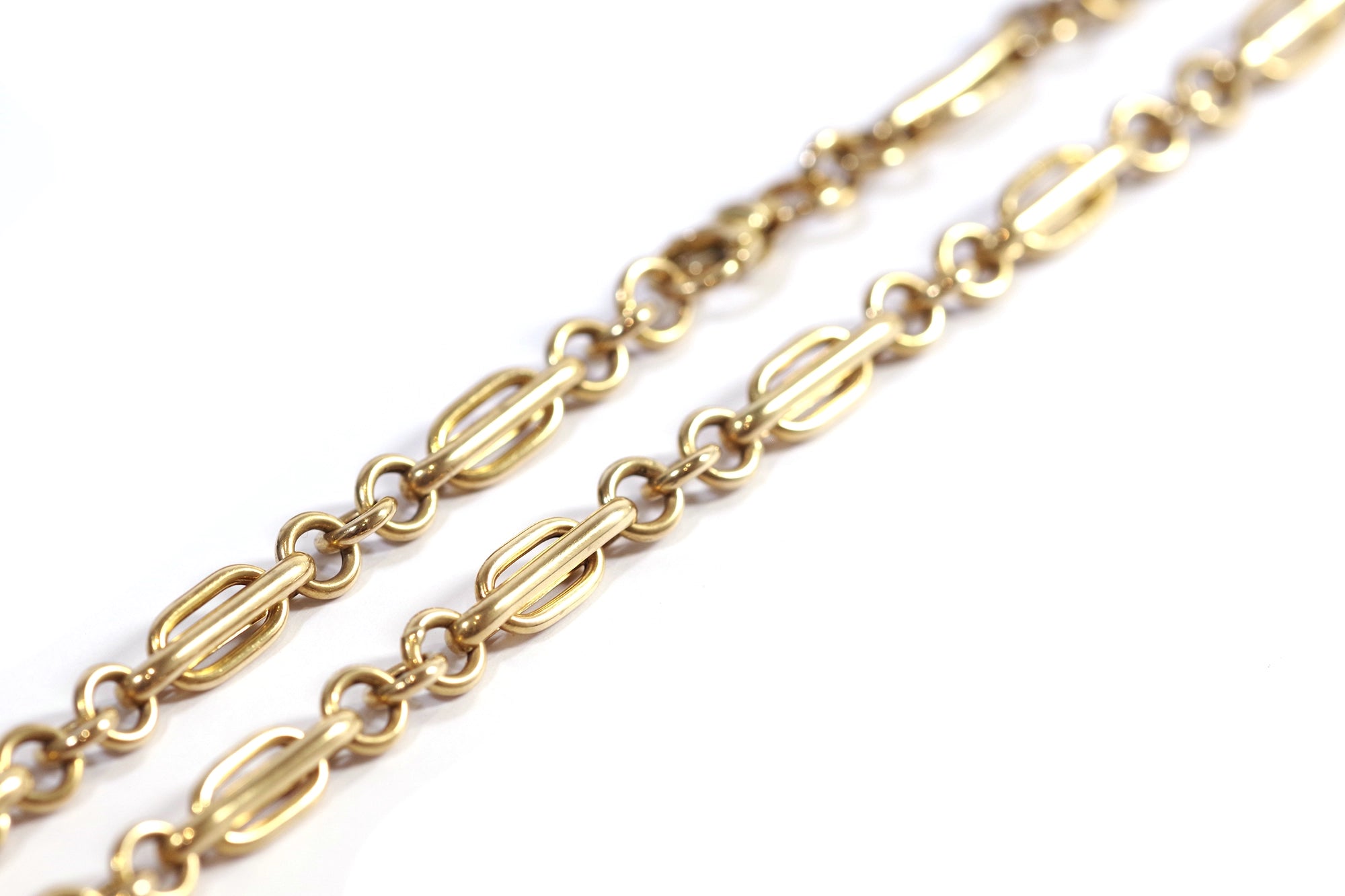 Vintage gold necklace chain